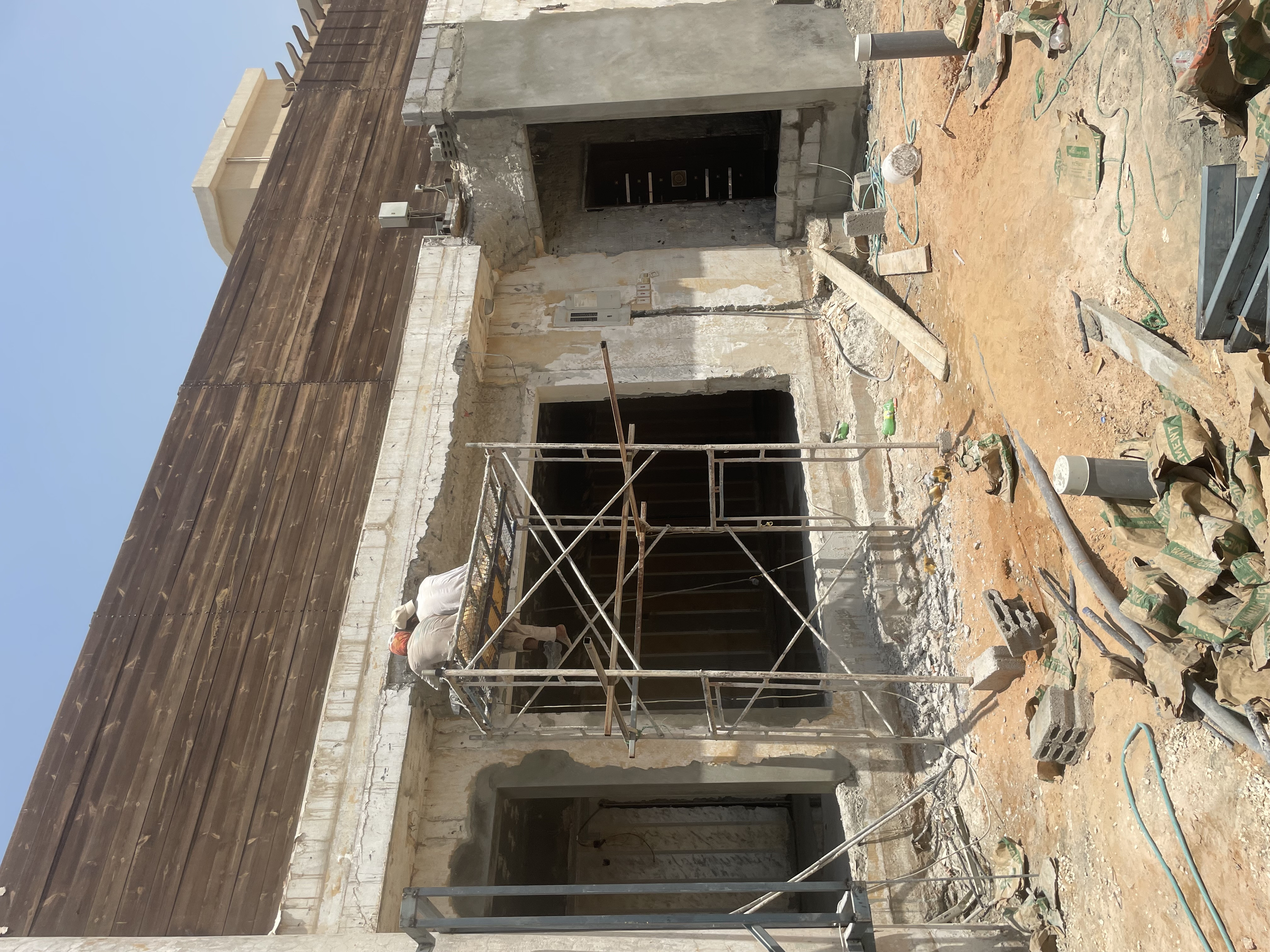 ترميم واجهة فيلا فخمة في الرياض