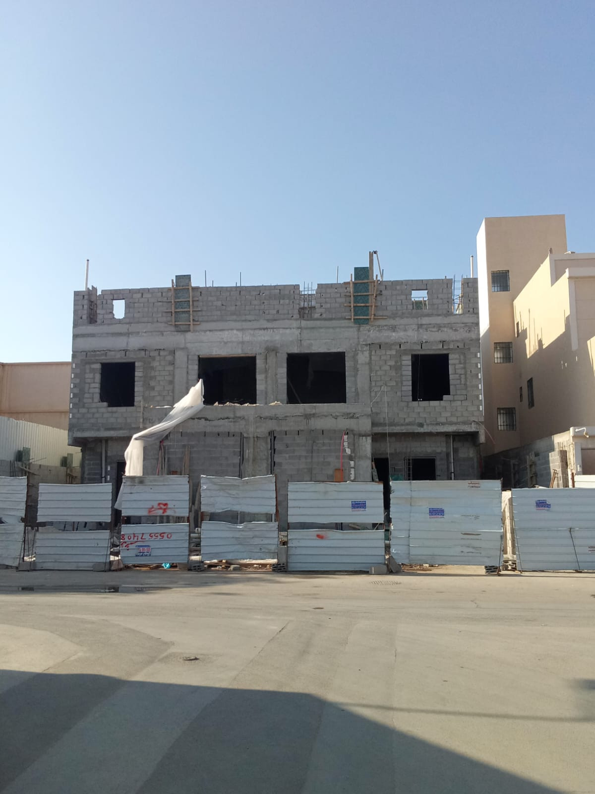 تصميم و تنفيذ  واجهة دوبلكس فخمة في الرياض