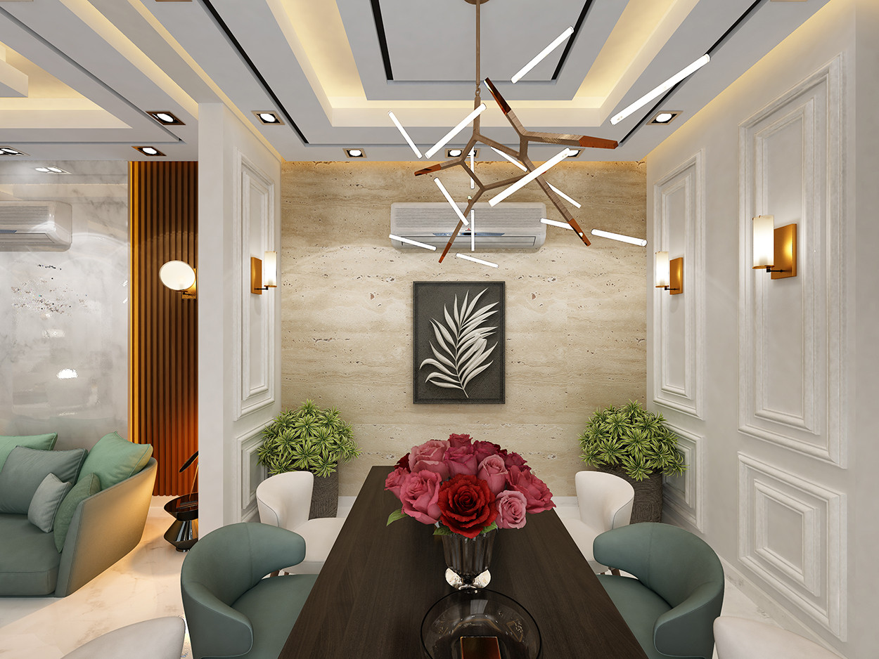 تصميم و تنفيذ ديكور داخلي فاخر في الدمام