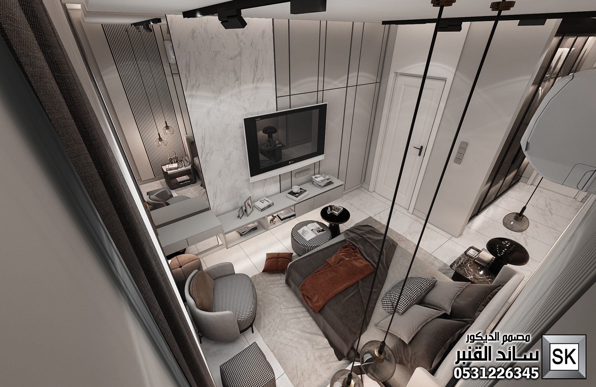 مصمم ديكور داخلي محترف في الرياض