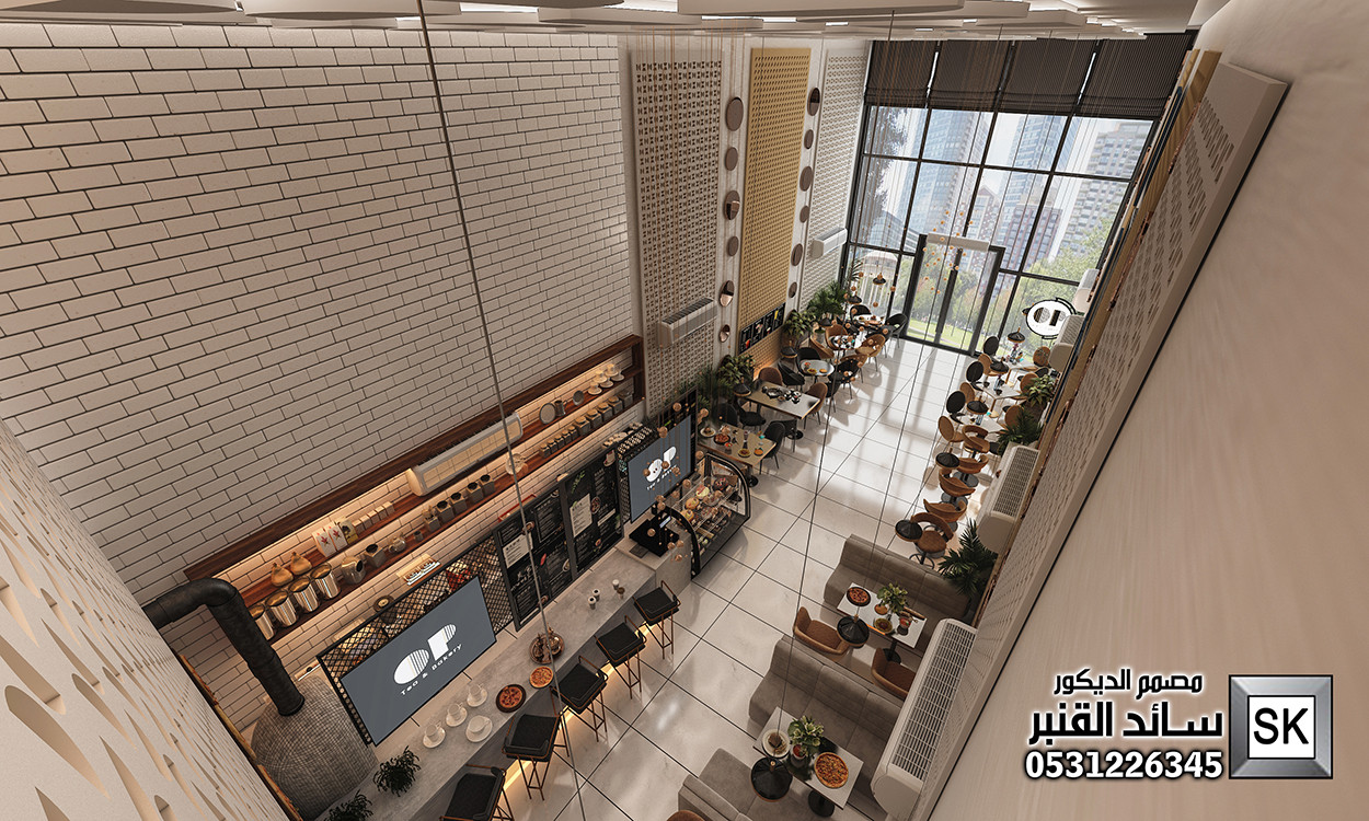 تصميم و تشطيب مطاعم و كافيهات فخمة في الرياض