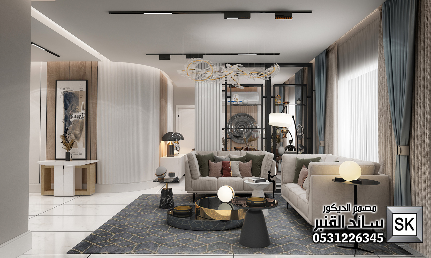مصمم ديكور داخلي محترف في الرياض