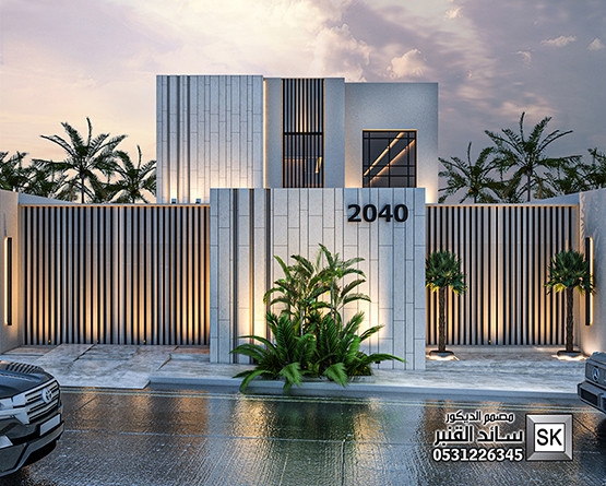 واجهات قصور مصغرة في الرياض