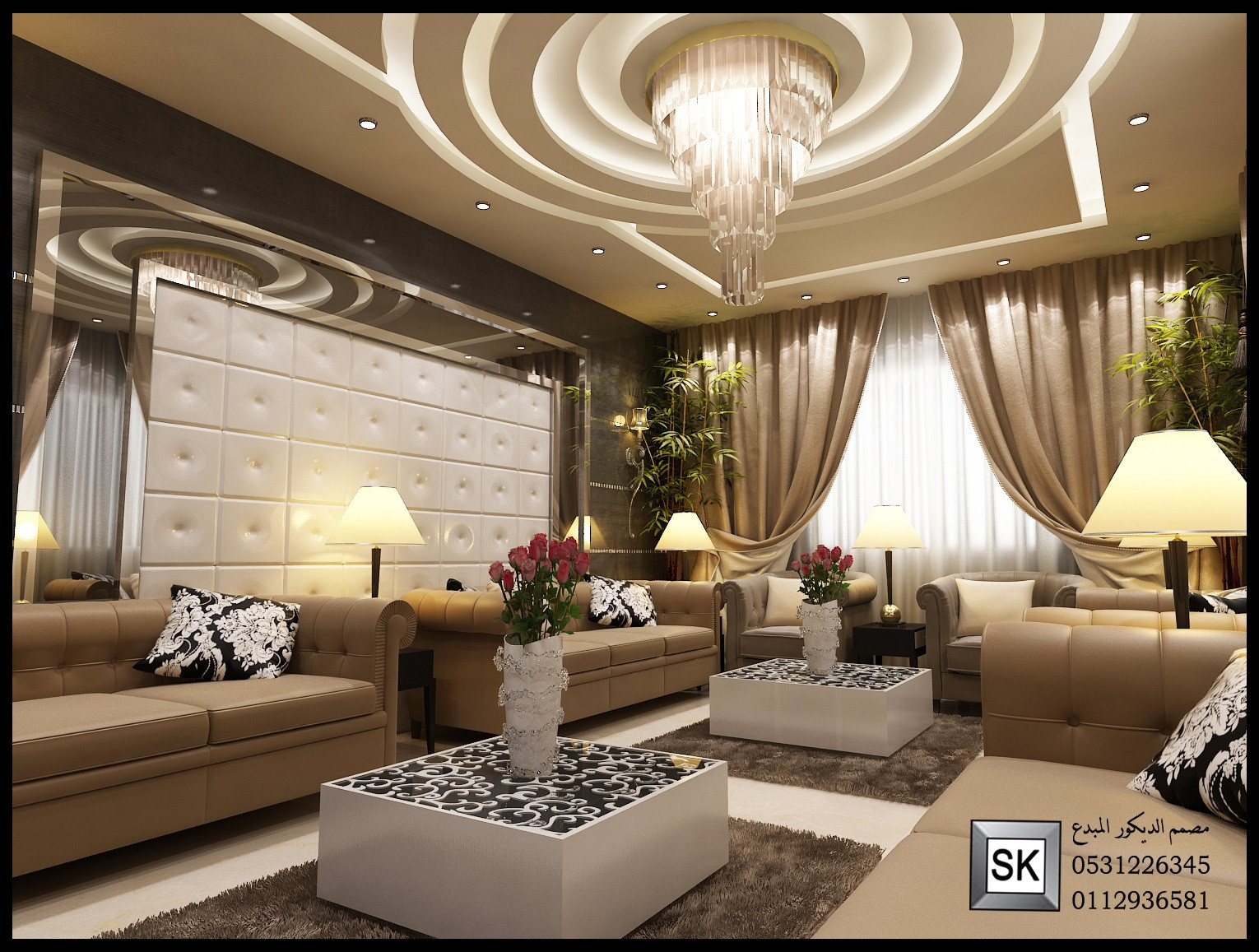 مصمم ديكور داخلي محترف في الرياض