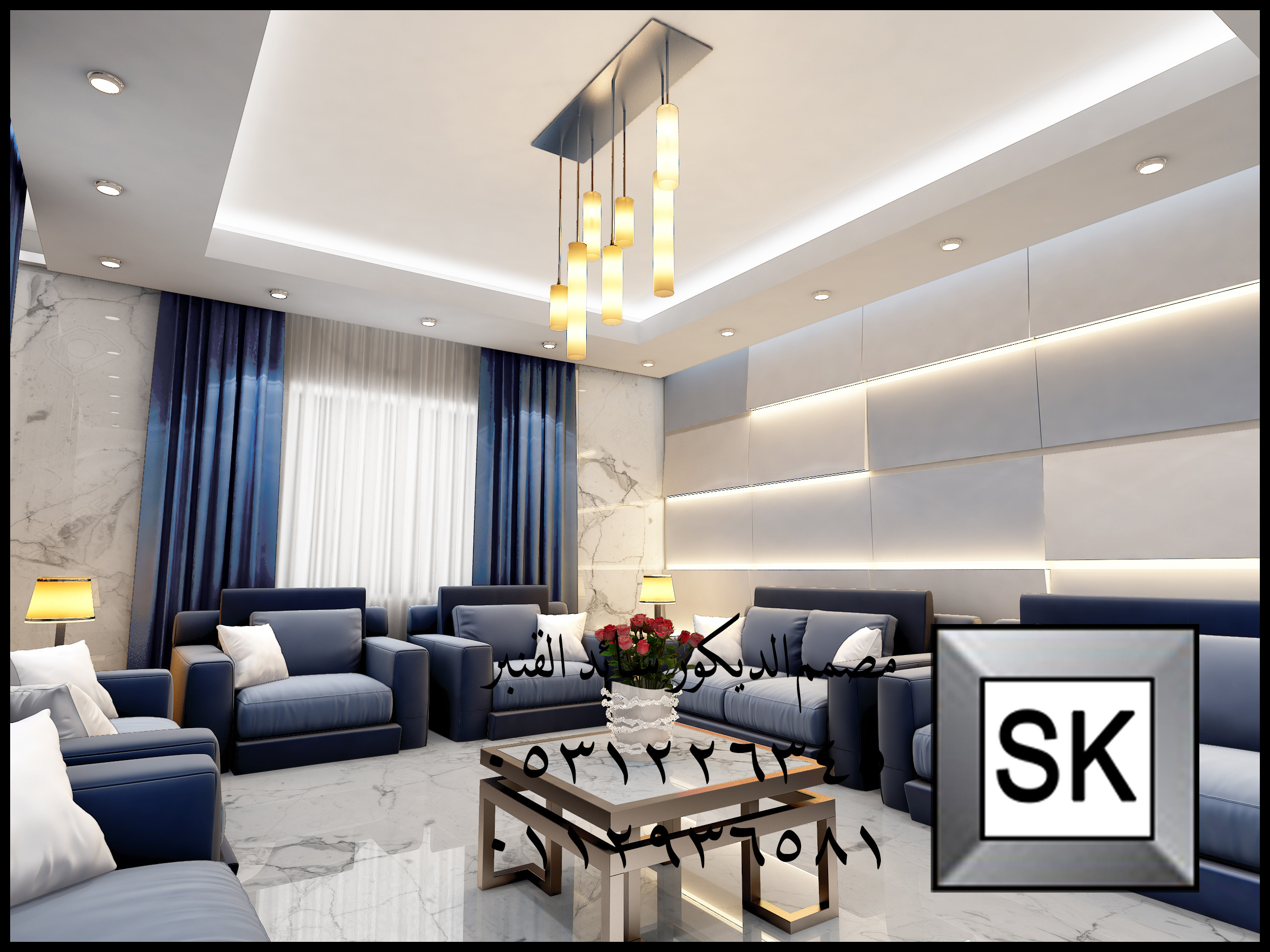 مصمم ديكور داخلي محترف في الرياض