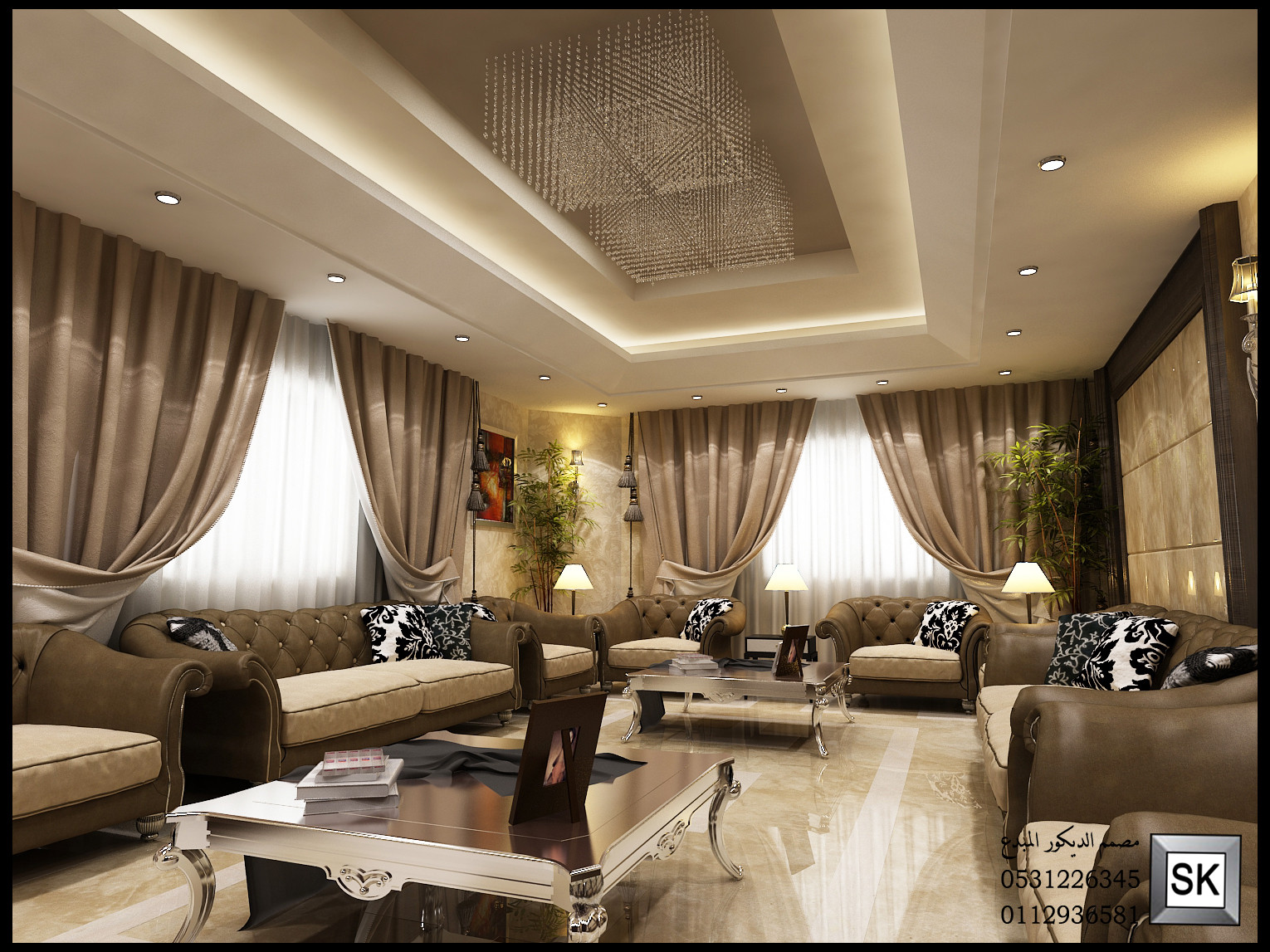 مصمم ديكور داخلي محترف في الرياض