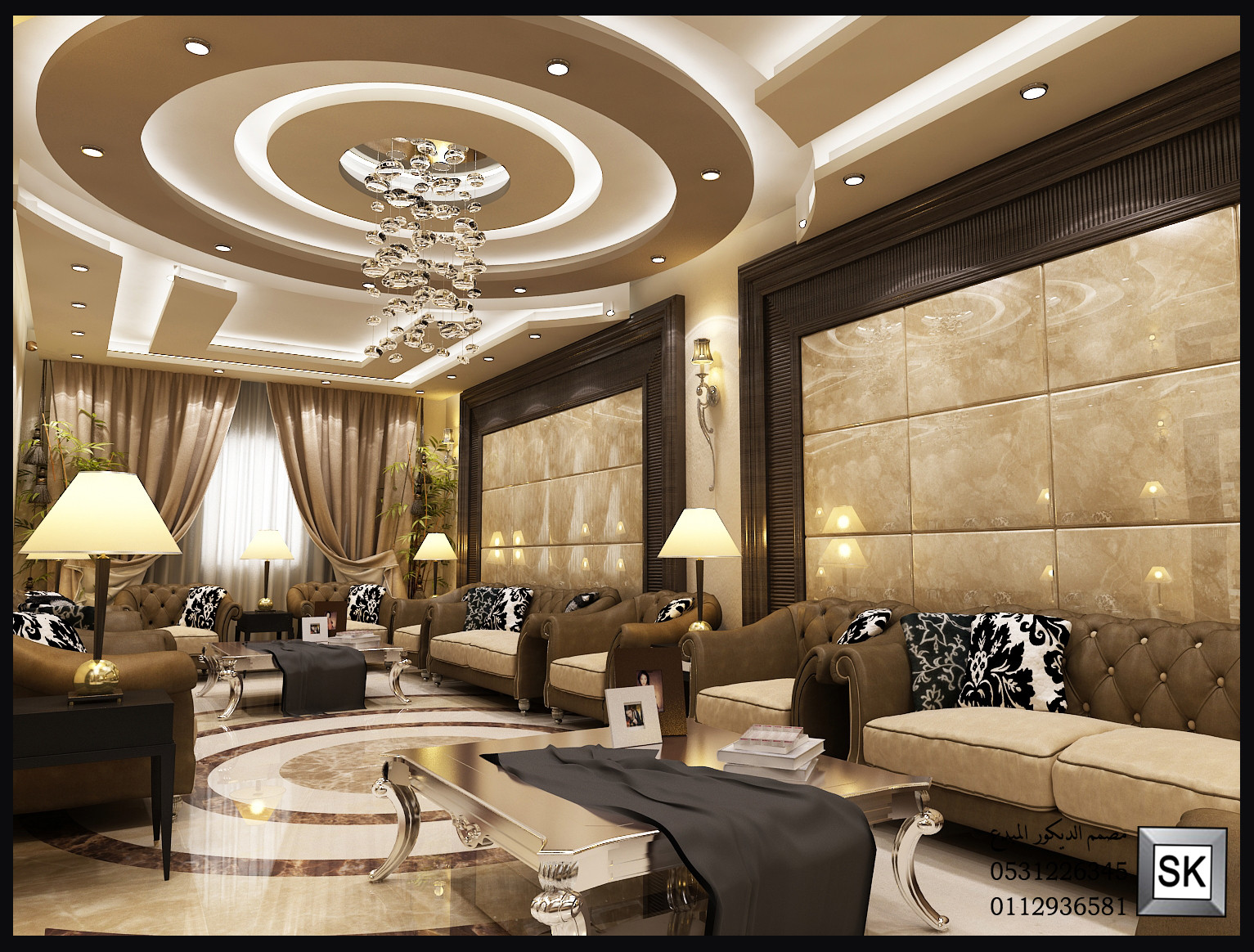 مصمم ديكور داخلي محترف في الرياض