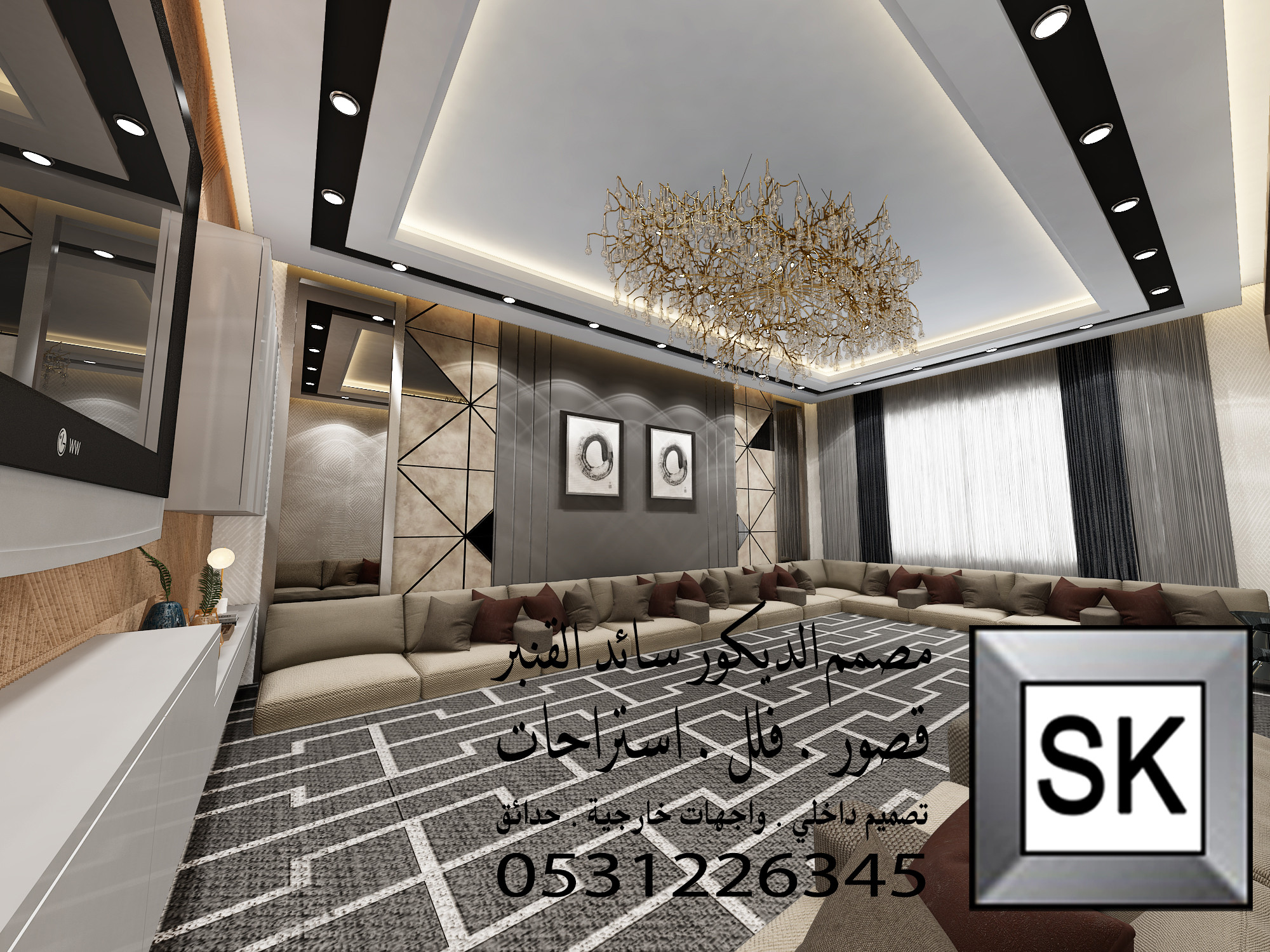 ملاحق خارجية و مشبات فخمة في الرياض