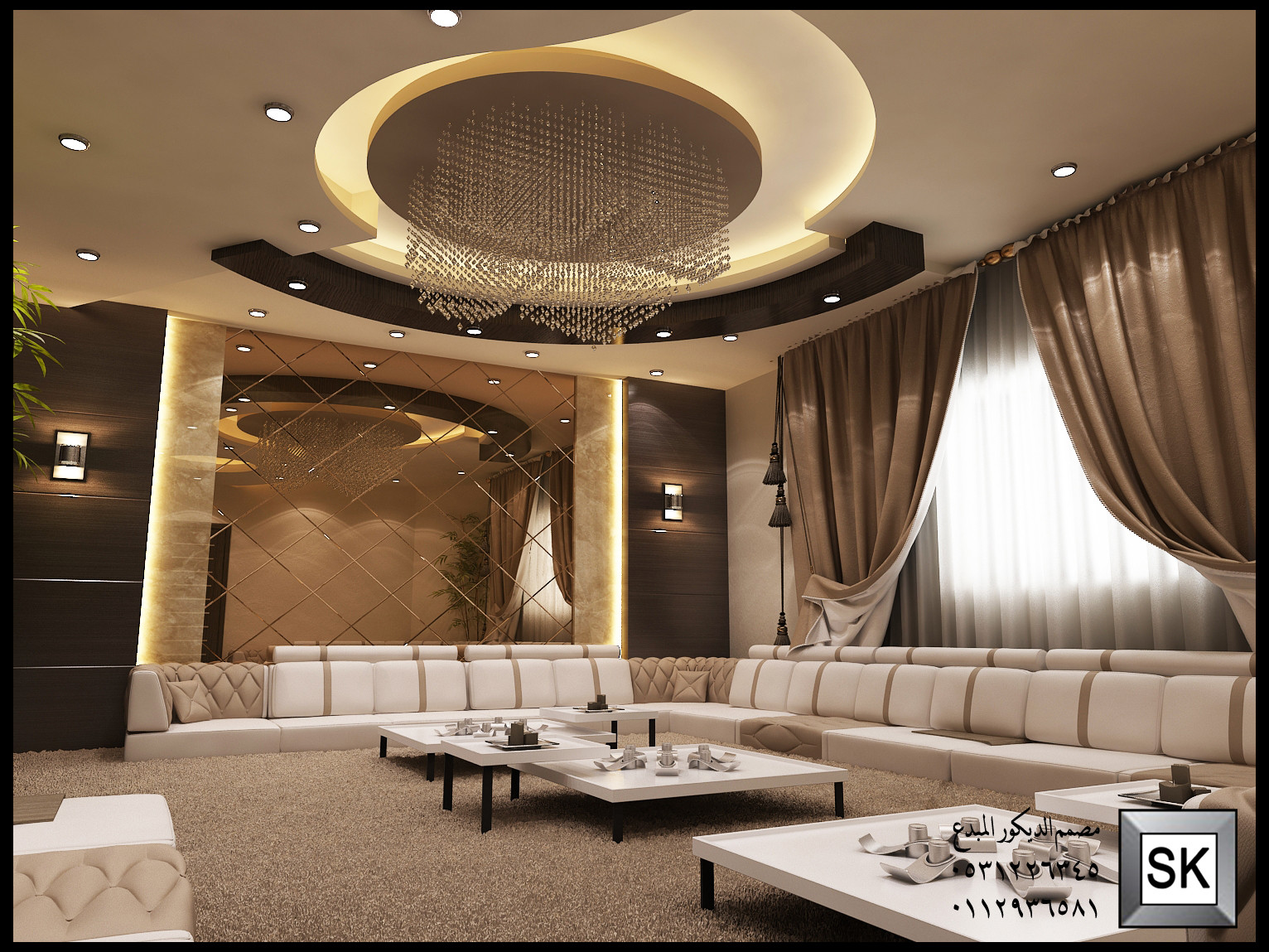 ملاحق خارجية و مشبات فخمة في الرياض