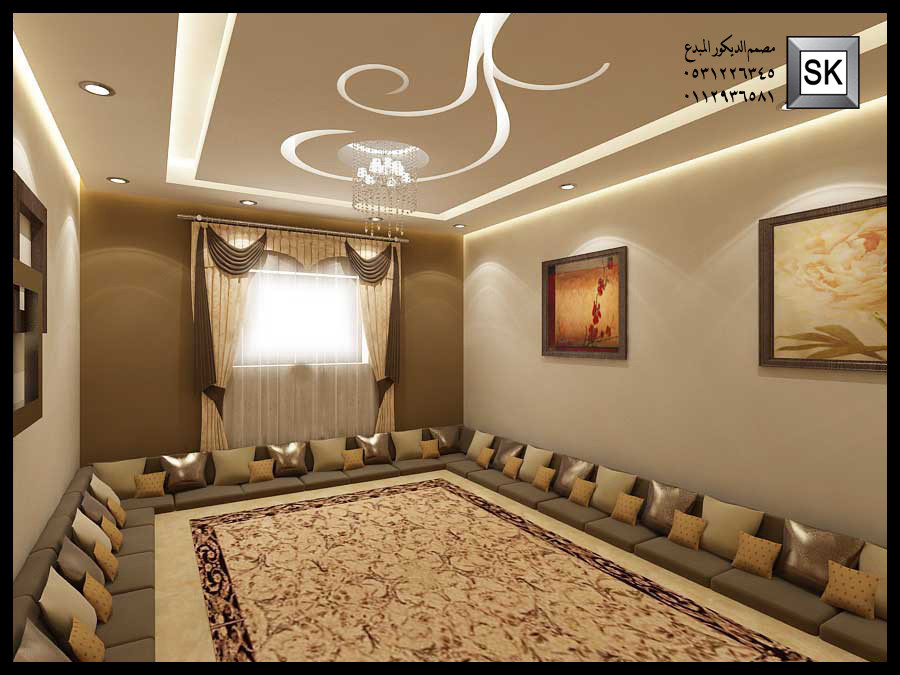 تصميم و تشطيب ملحق خارجي فاخر في الرياض