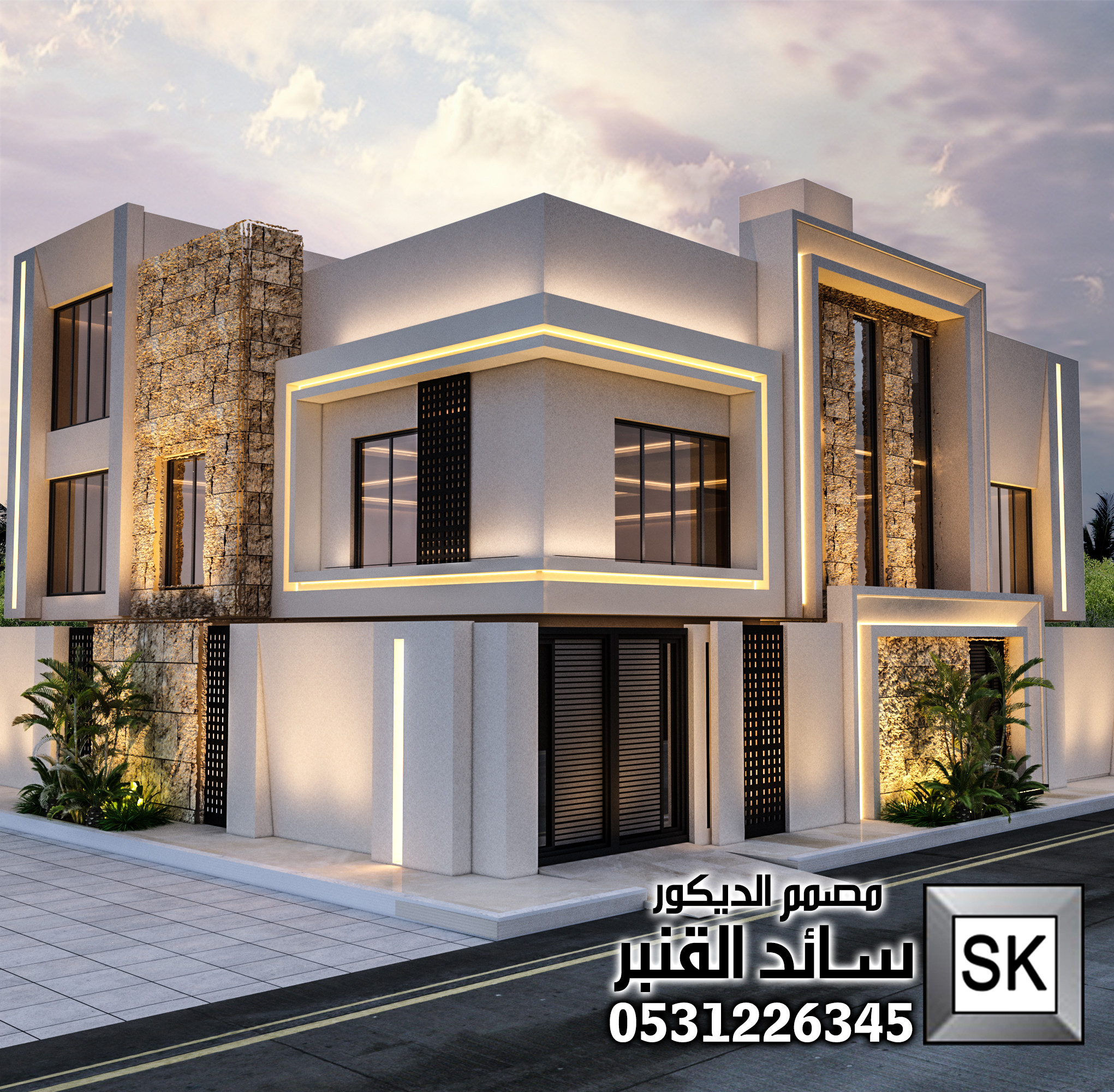 ترميم واجهات خارجية بفخامة و أفكار حديثة في جدة