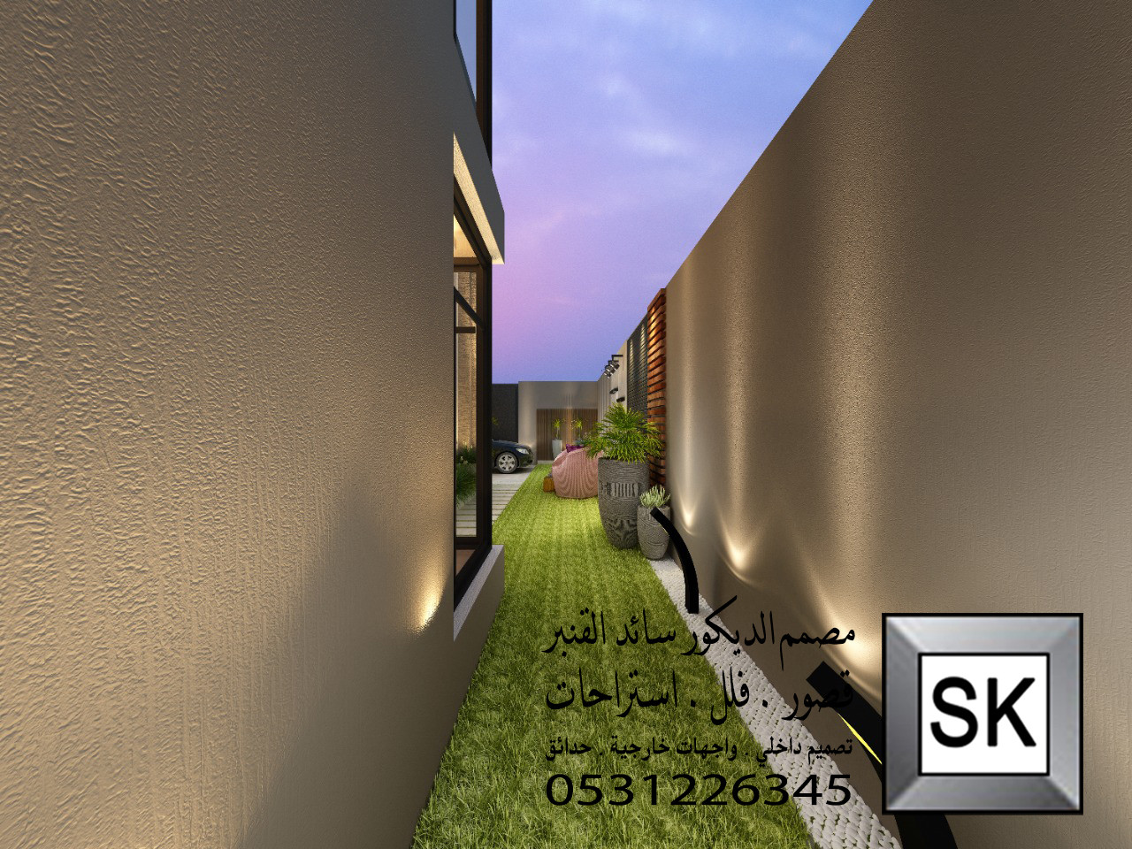 مصمم واجهة فيلا خارجية محترف في الرياض