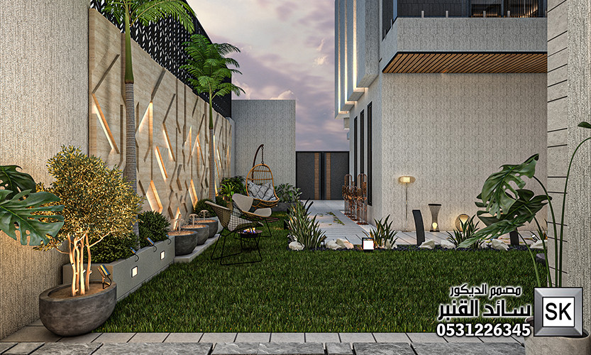 مصمم حدائق منزلية في الرياض