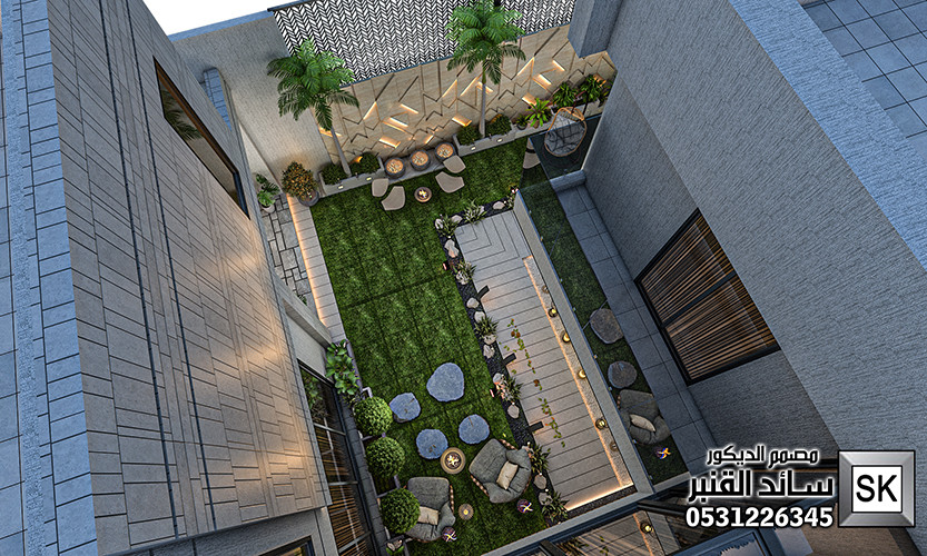 مصمم حدائق منزلية في الرياض