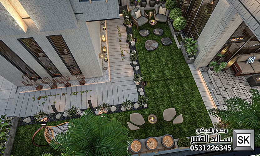مصمم حدائق منزلية في الرياض