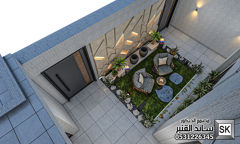 مصمم حدائق منزلية في الرياض