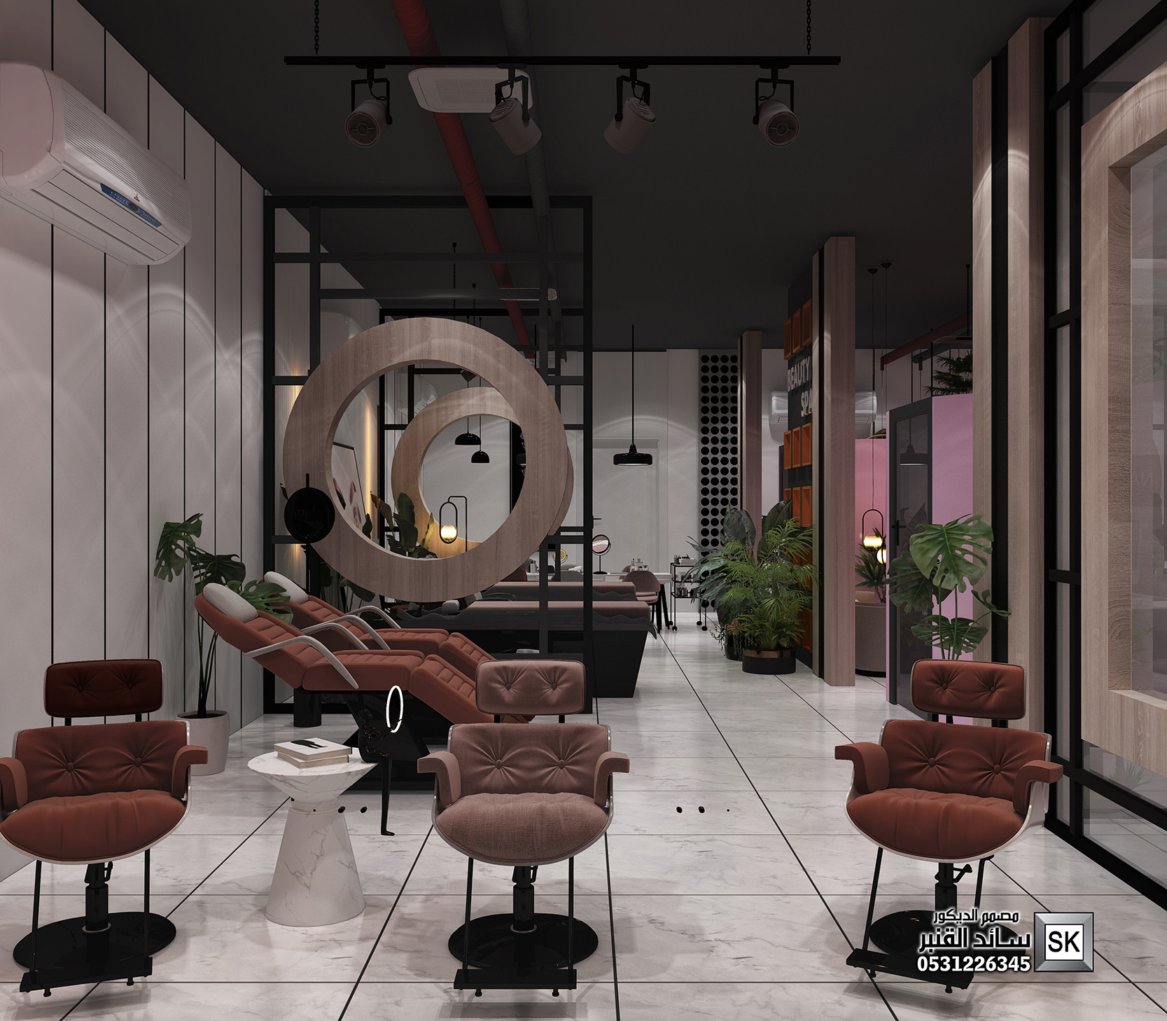 تصميم و ترميم مشغل تزيين نسائي فاخر في الرياض