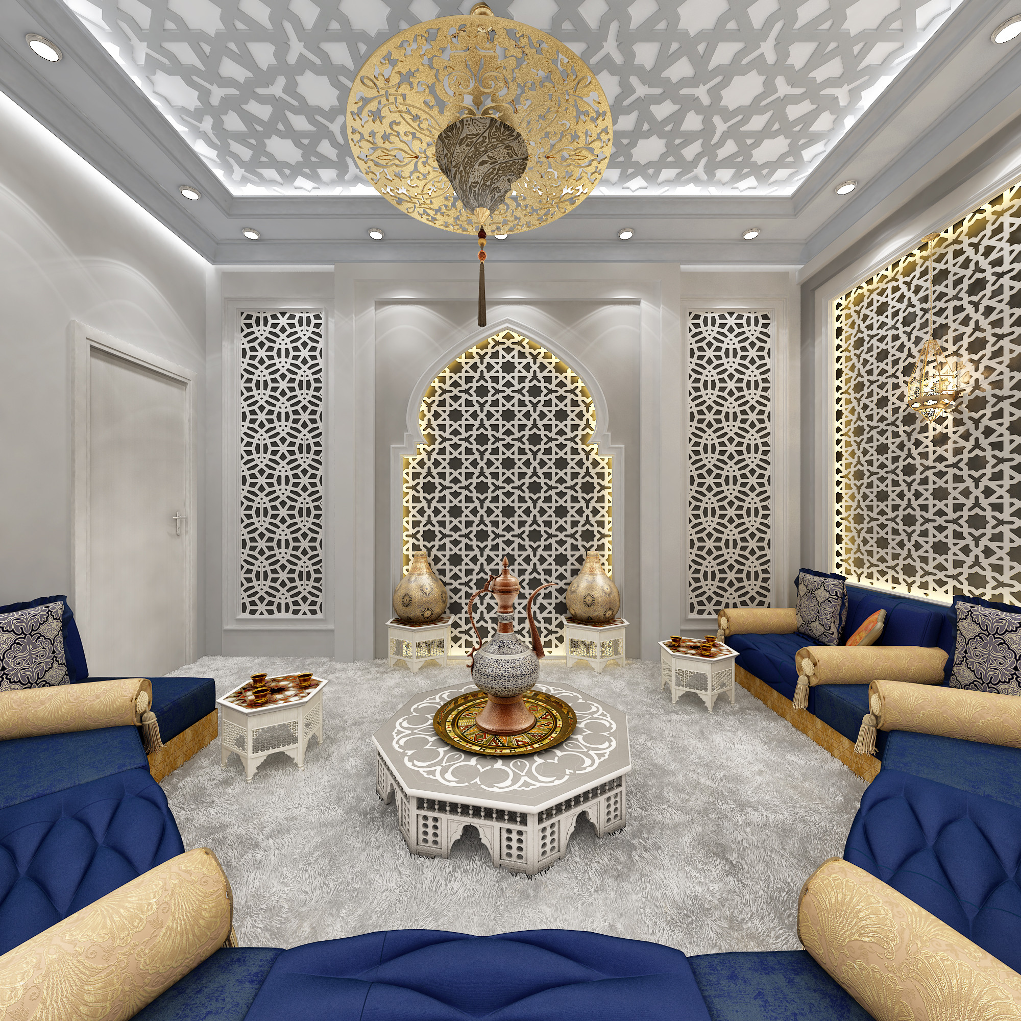 مجالس أندلسية فخمة في الرياض