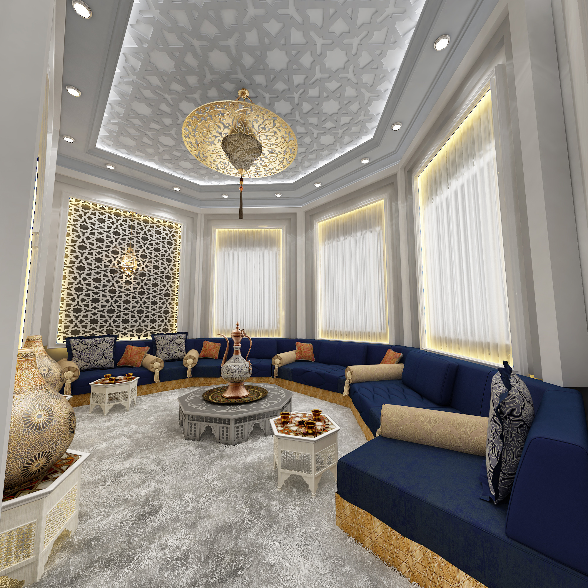 مجالس أندلسية فخمة في الرياض