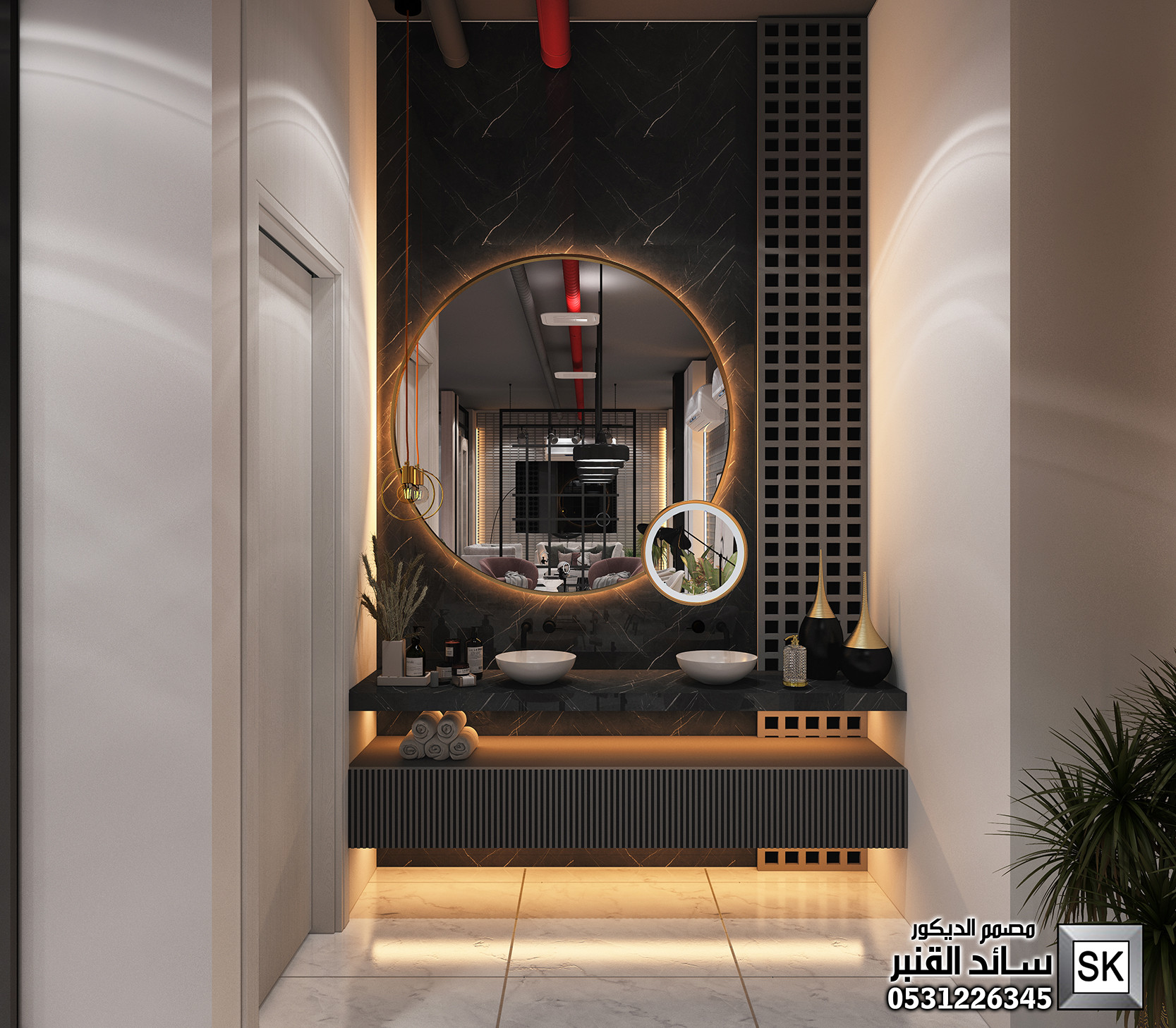 تصميم و تنفيذ مشغل تزيين نسائي في الرياض