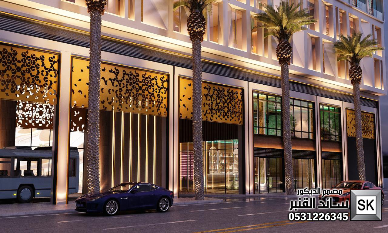 تصميم و تنفيذ مولات و مراكز تجارية و مجمع تجاري فاخر في الرياض