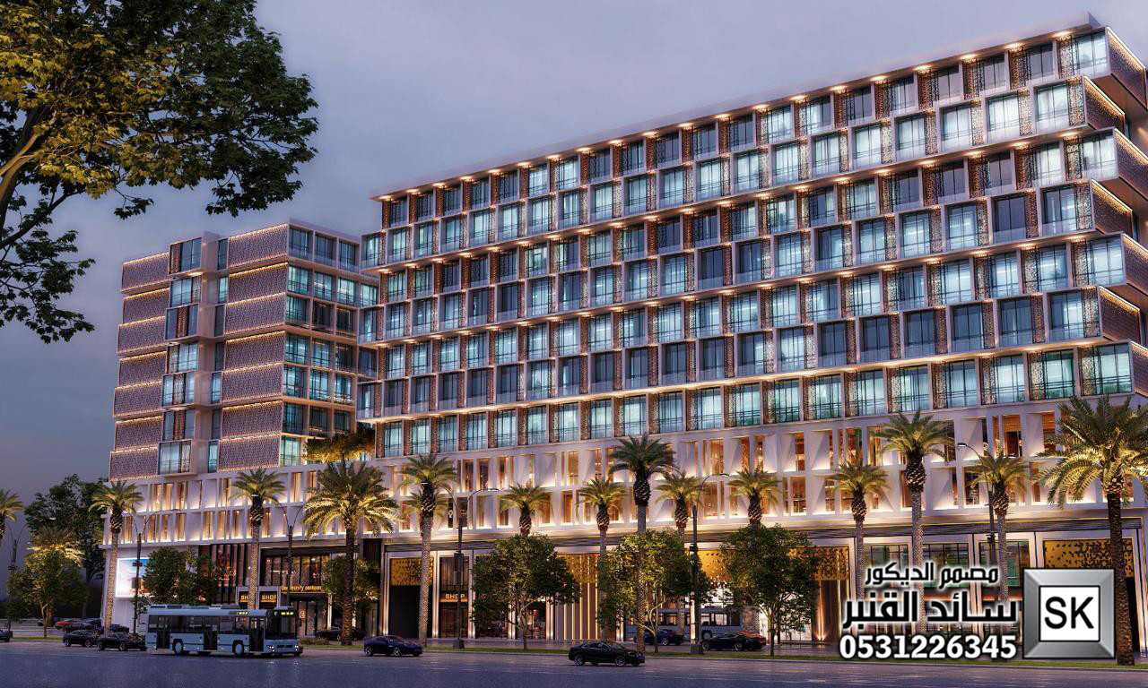 تصميم و تنفيذ مولات و مراكز تجارية و مجمع تجاري فاخر في الرياض