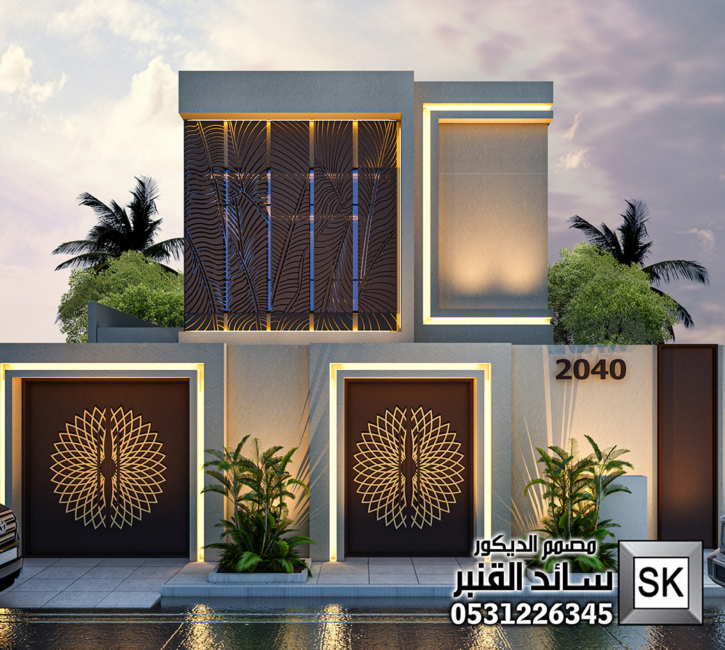 ترميم و تشطيب واجهة خارجية شامل التصميم المجاني في الرياض