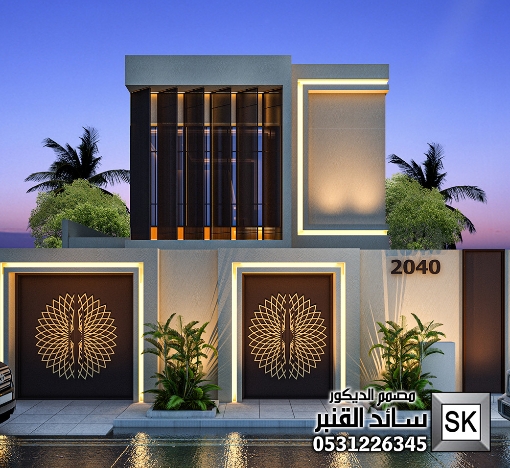 ترميم و تشطيب واجهة خارجية شامل التصميم المجاني في الرياض