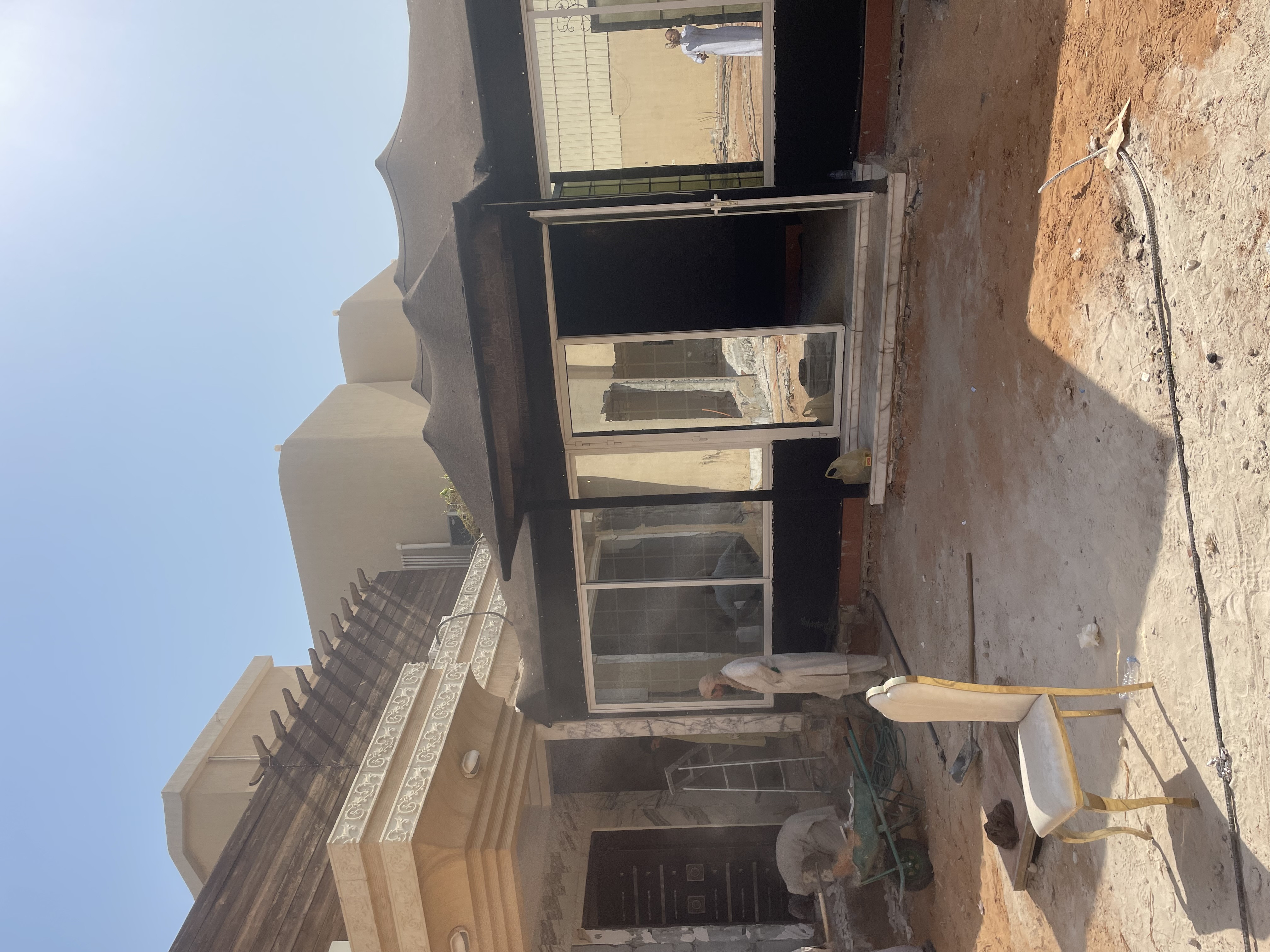 ترميم واجهة و حديقة فيلا شامل التصميم المجاني في الرياض