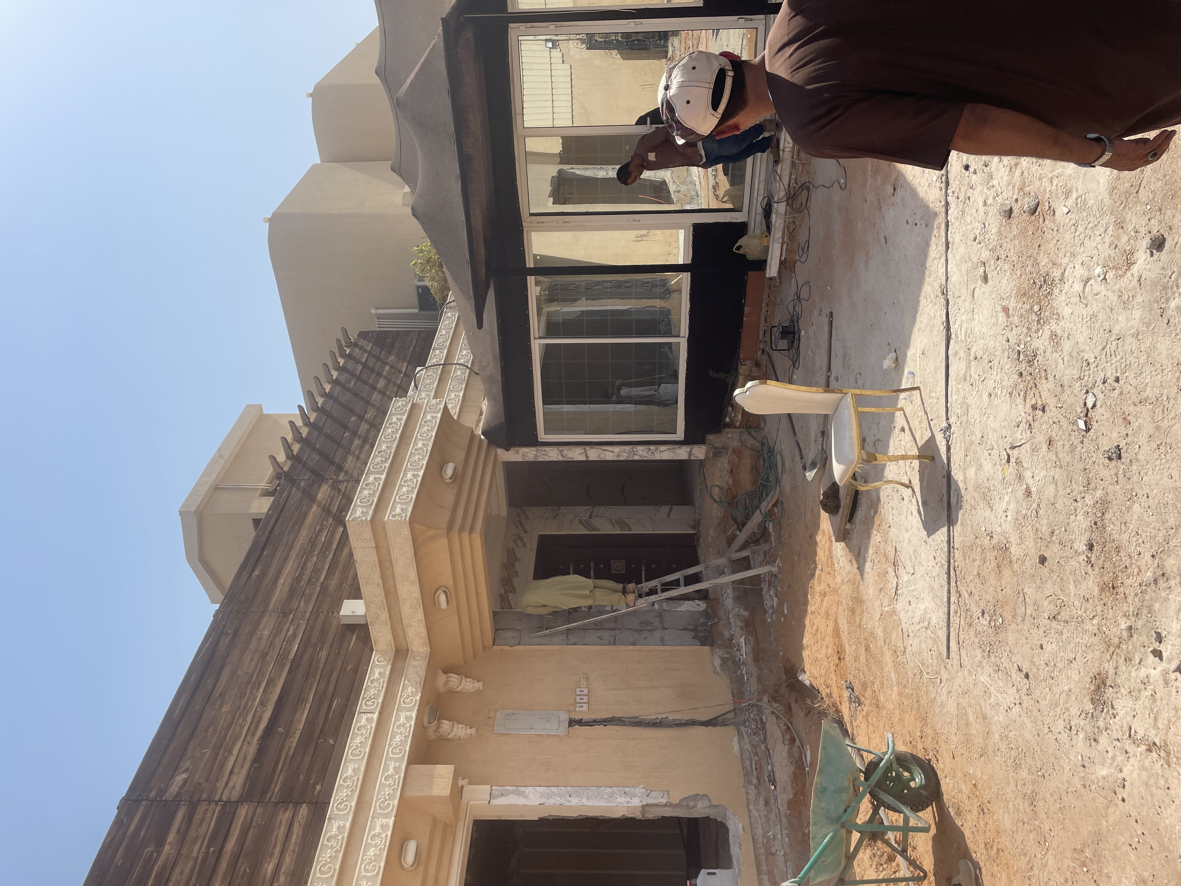 ترميم واجهة و حديقة فيلا شامل التصميم المجاني في الرياض