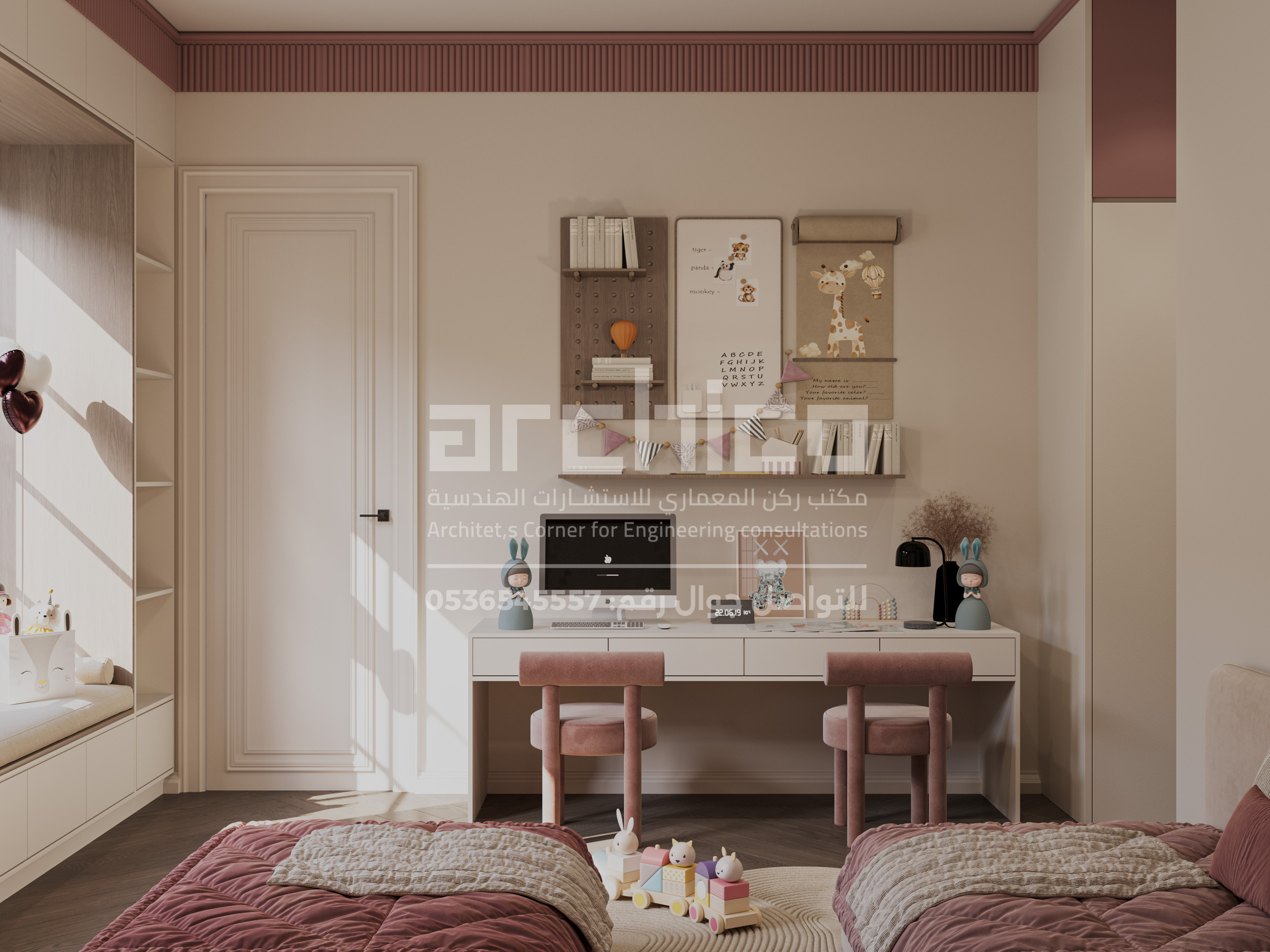 تصميم داخلي احترافي بسعر منافس