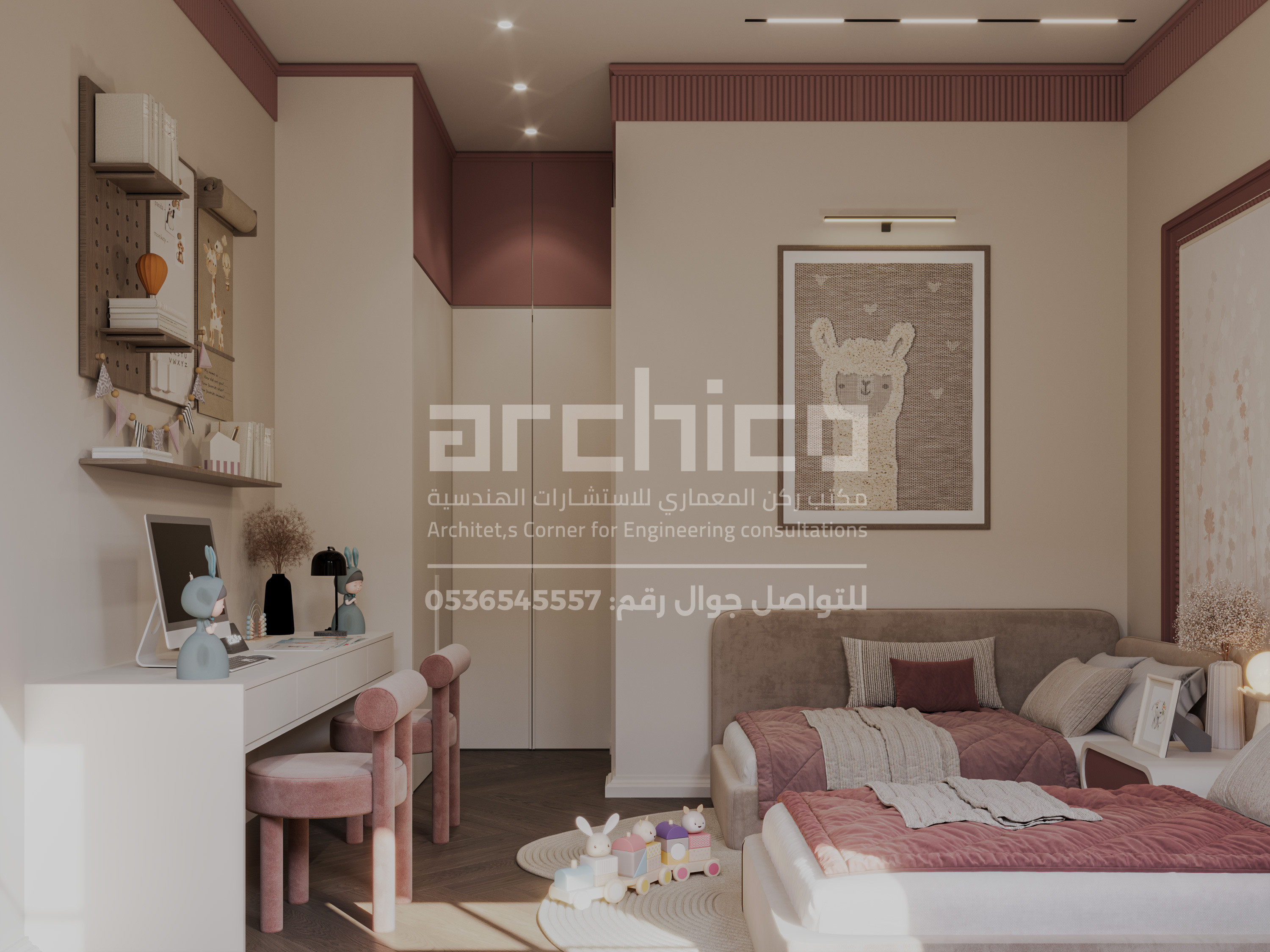 تصميم داخلي احترافي بسعر منافس