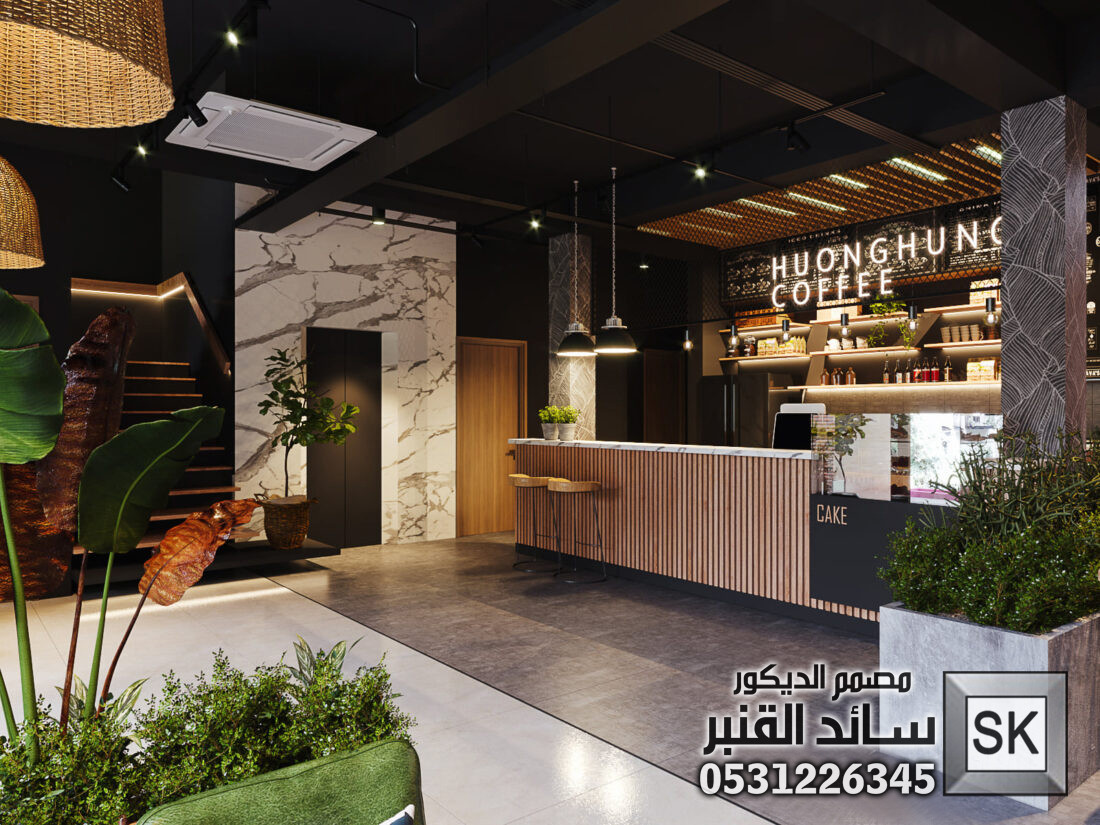 تصميم و تنفيذ مطاعم و كافيهات فخمة في الرياض