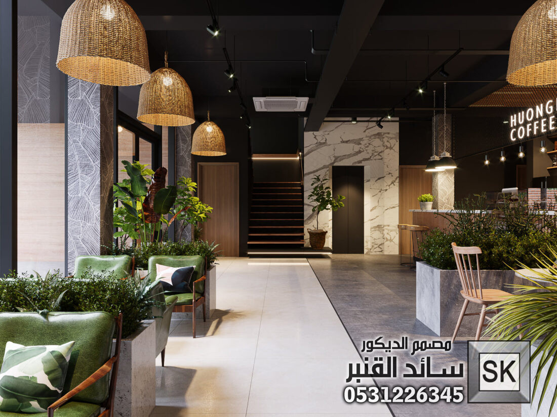 تصميم و تنفيذ مطاعم و كافيهات فخمة في الرياض