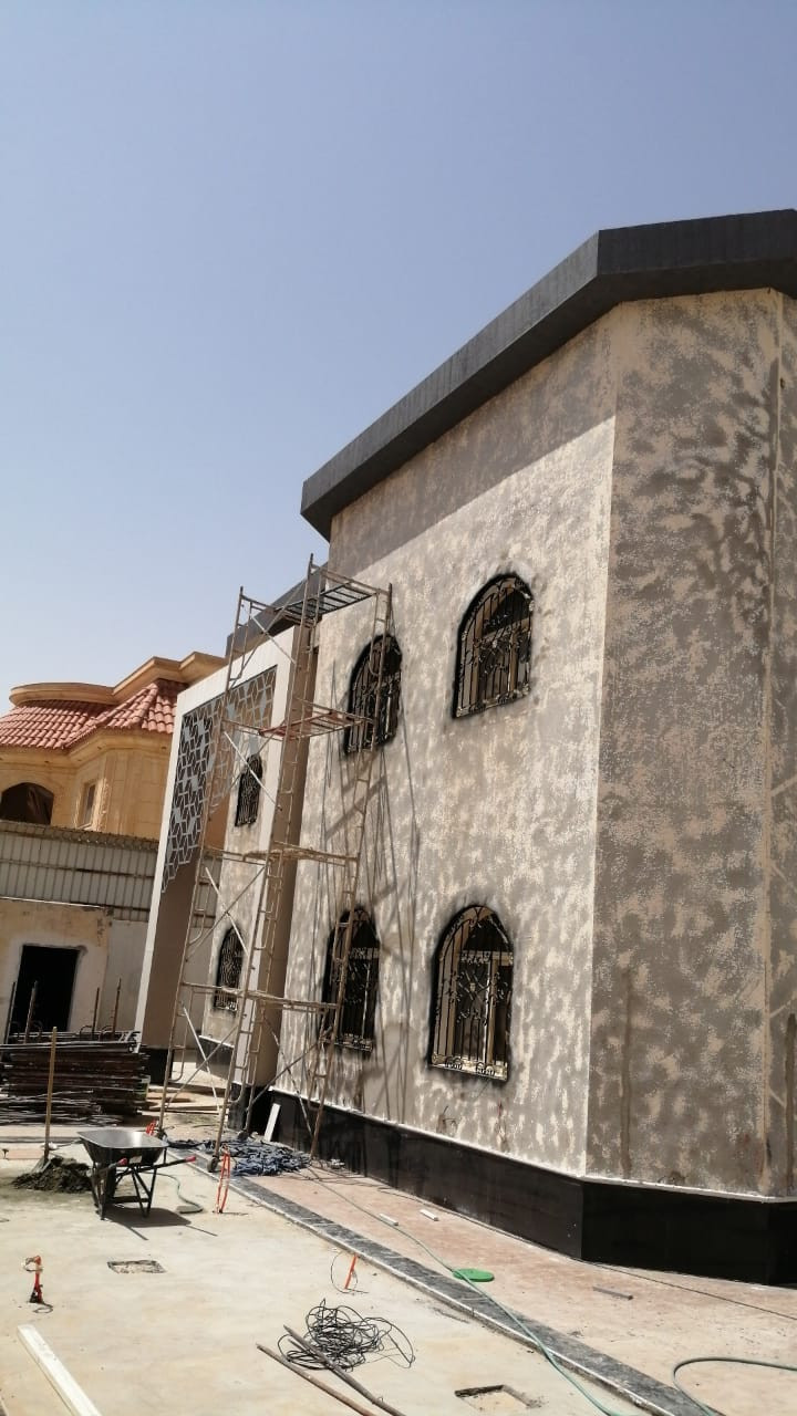 ترميم واجهة فيلا فخمة شامل التصميم المجاني في الرياض