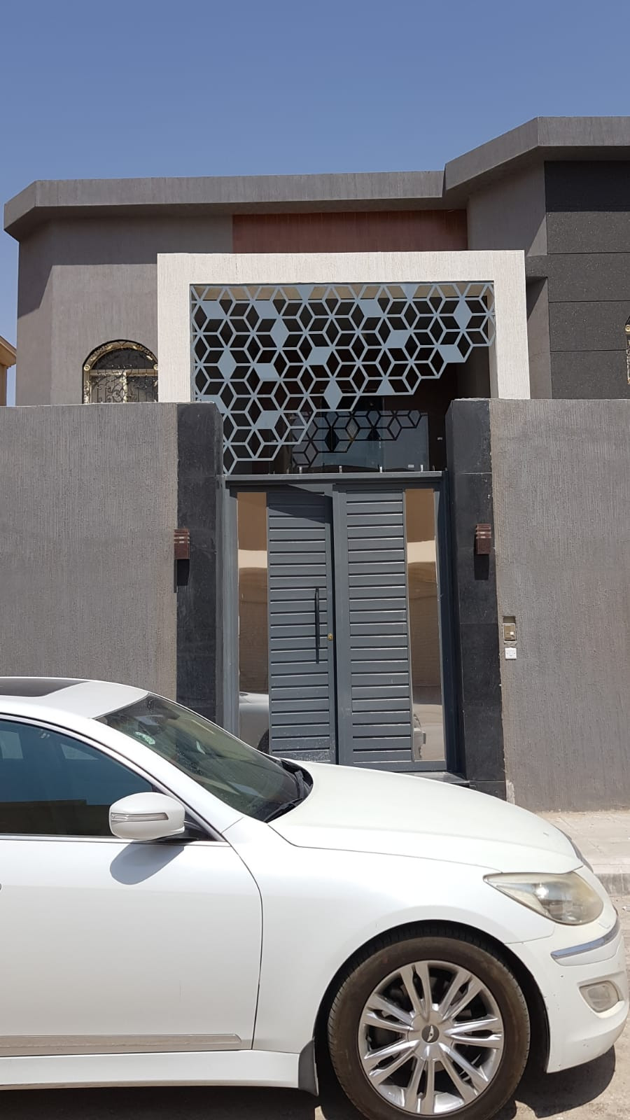 ترميم واجهة فيلا فخمة شامل التصميم المجاني في الرياض