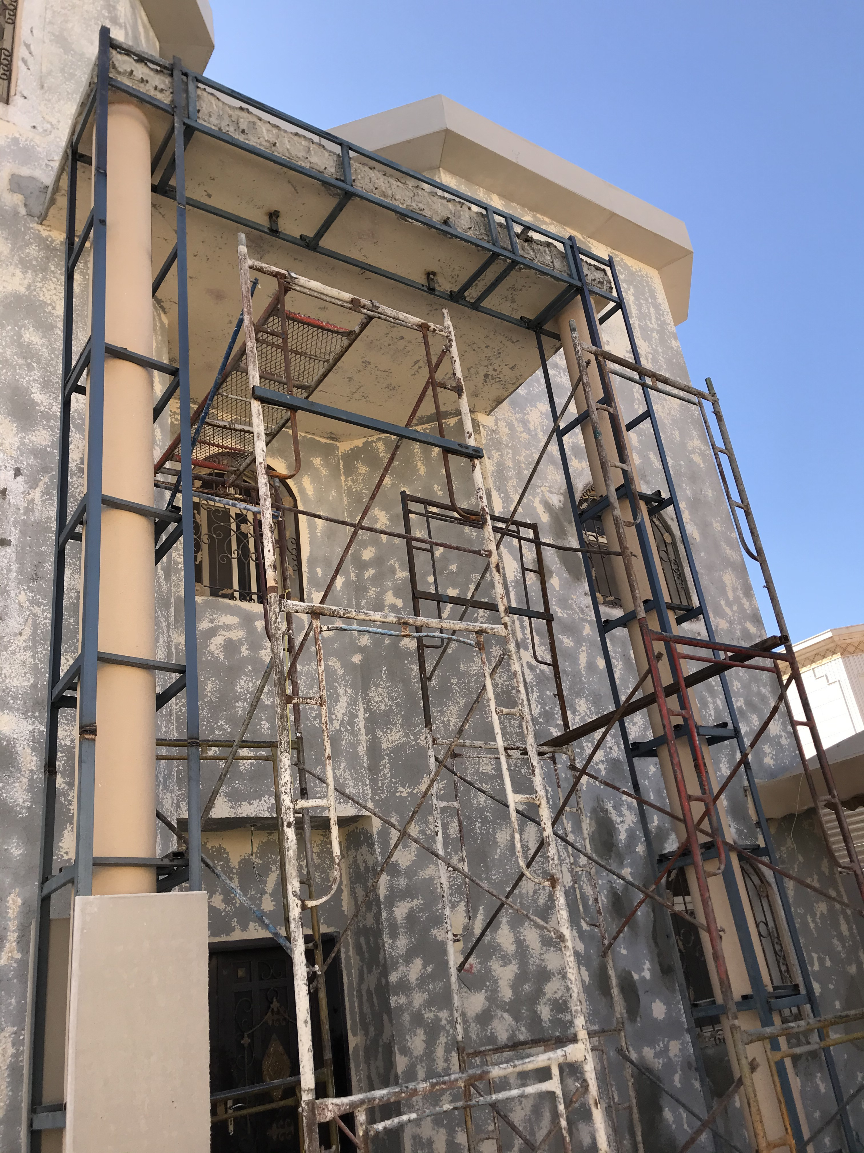 ترميم واجهة فيلا فخمة شامل التصميم المجاني في الرياض