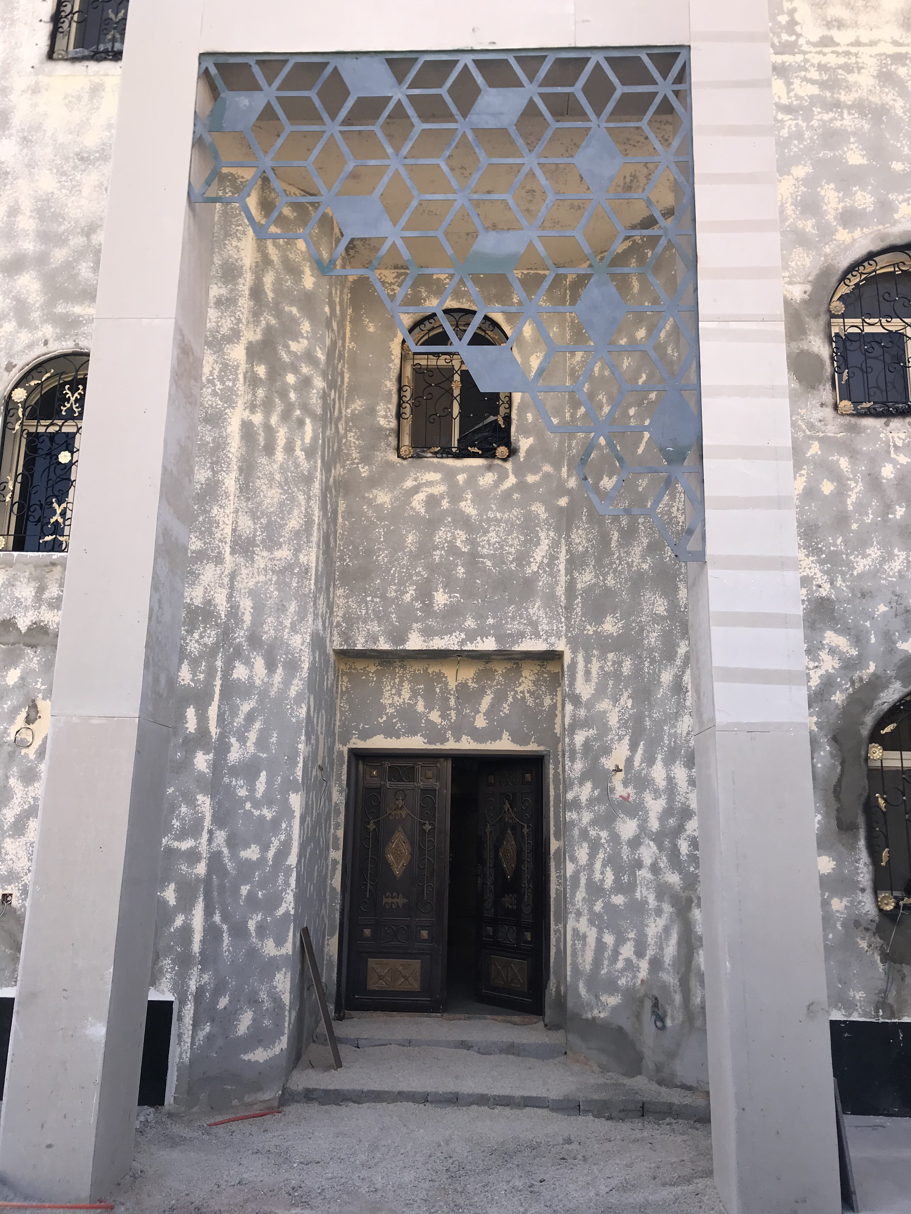 ترميم واجهة فيلا فخمة شامل التصميم المجاني في الرياض