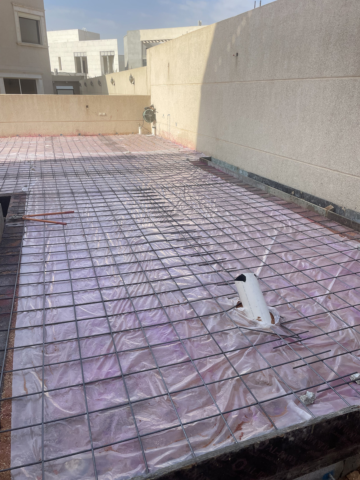 ترميم واجهة و حديقة فيلا فخمة في الرياض شامل التصميم المجاني