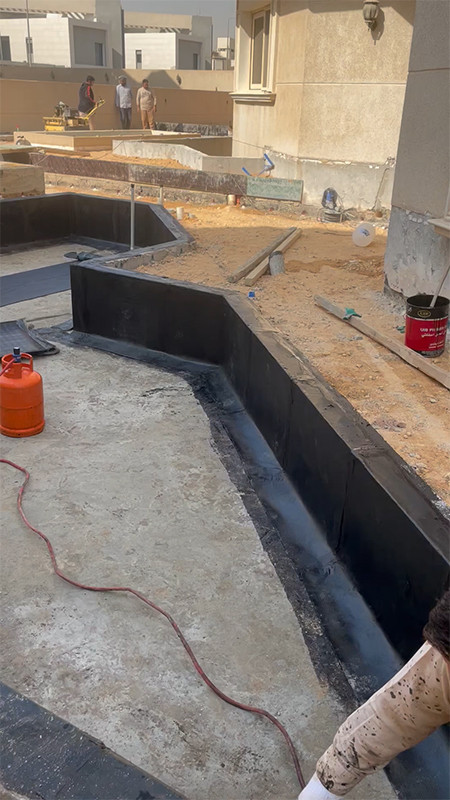 ترميم واجهة و حديقة فيلا فخمة في الرياض شامل التصميم المجاني