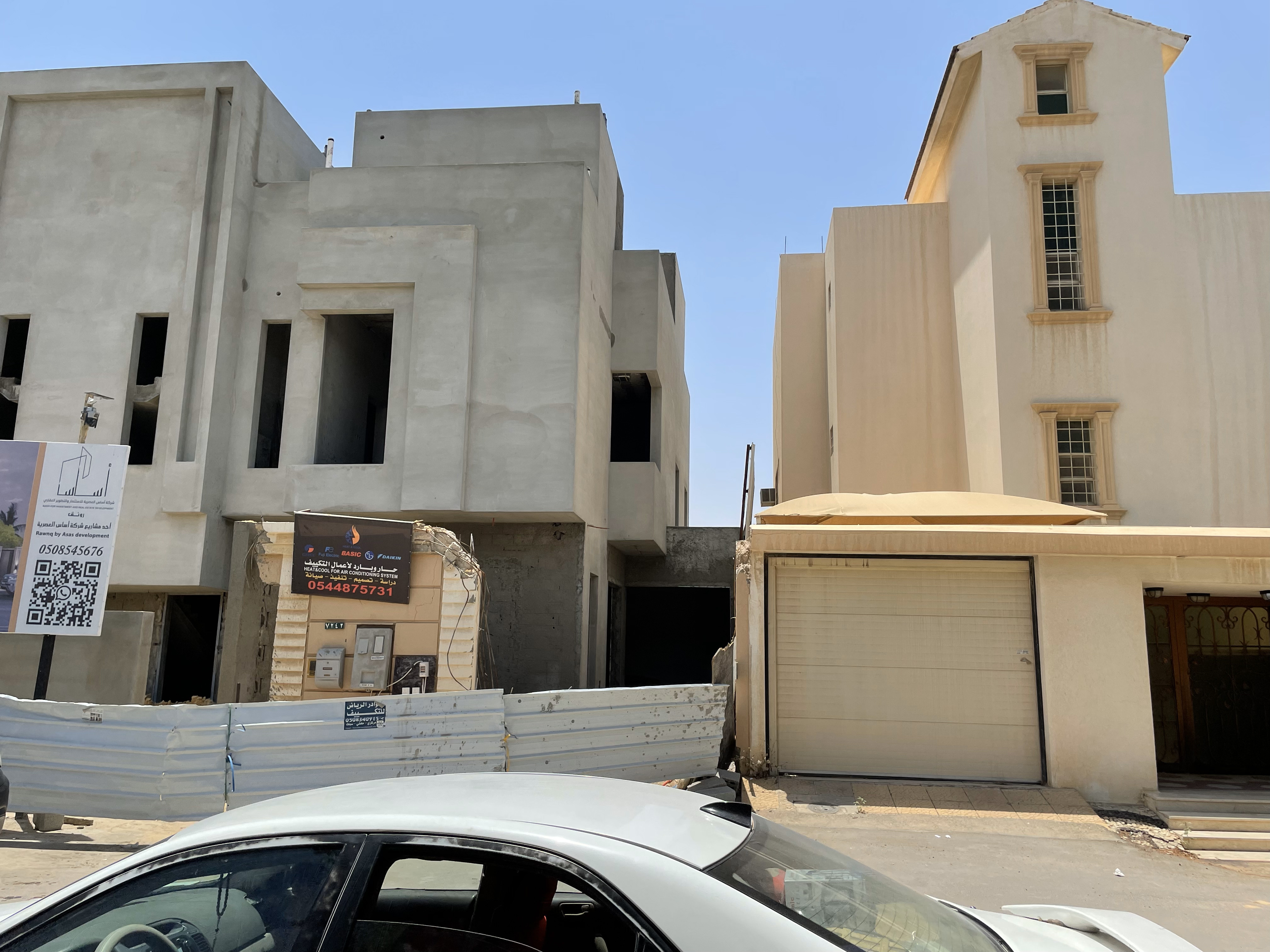 تشطيب واجهة تاون هاوس على الطراز النيوكلاسيك شامل التصميم المجاني  في الرياض