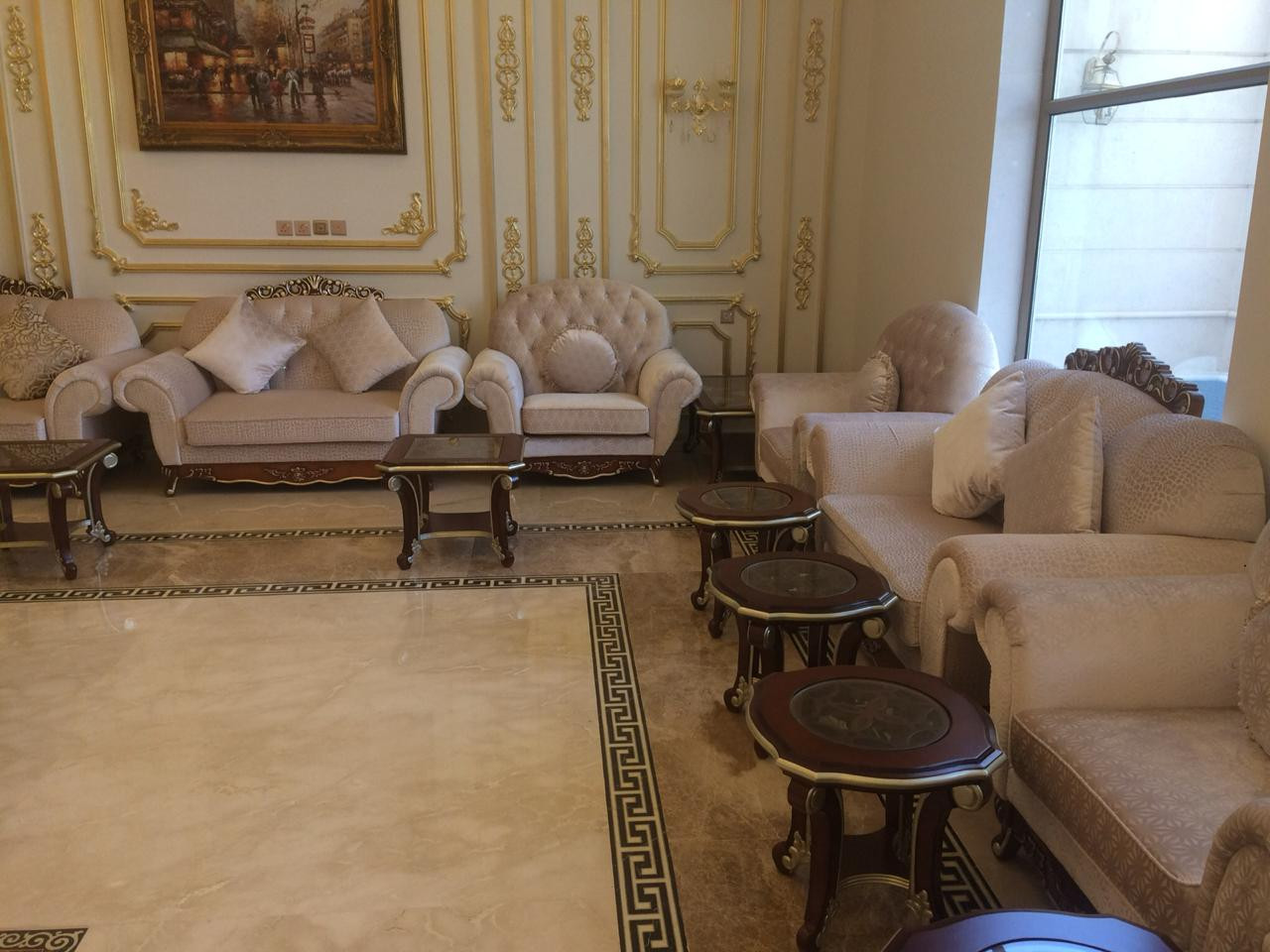 تشطيب مجلس رجال عالمفتاح شامل التصميم المجاني في الرياض