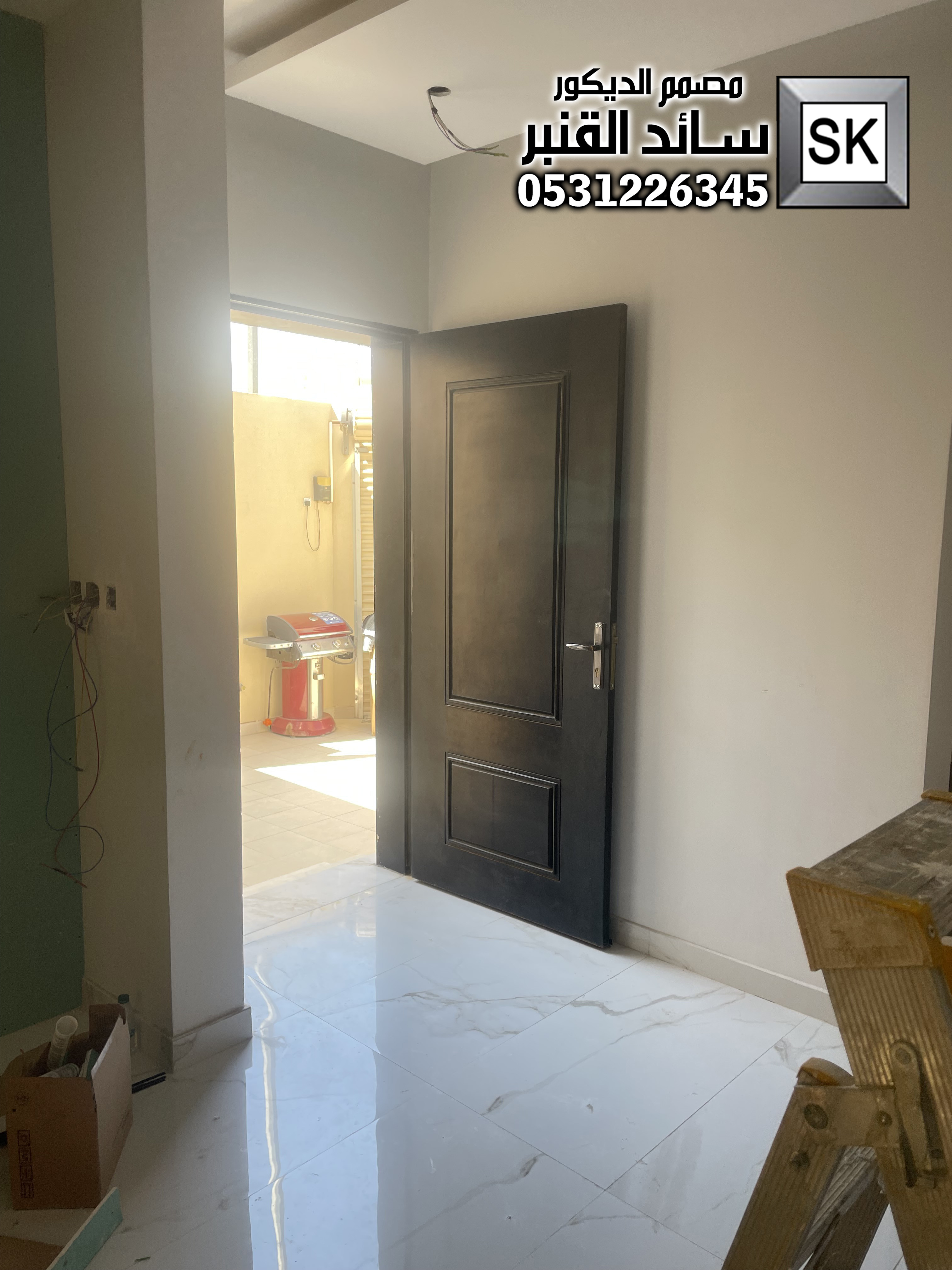 تشطيب بديل شيبورد و بديل رخام و مرايا و جدران تلفاز في الرياض