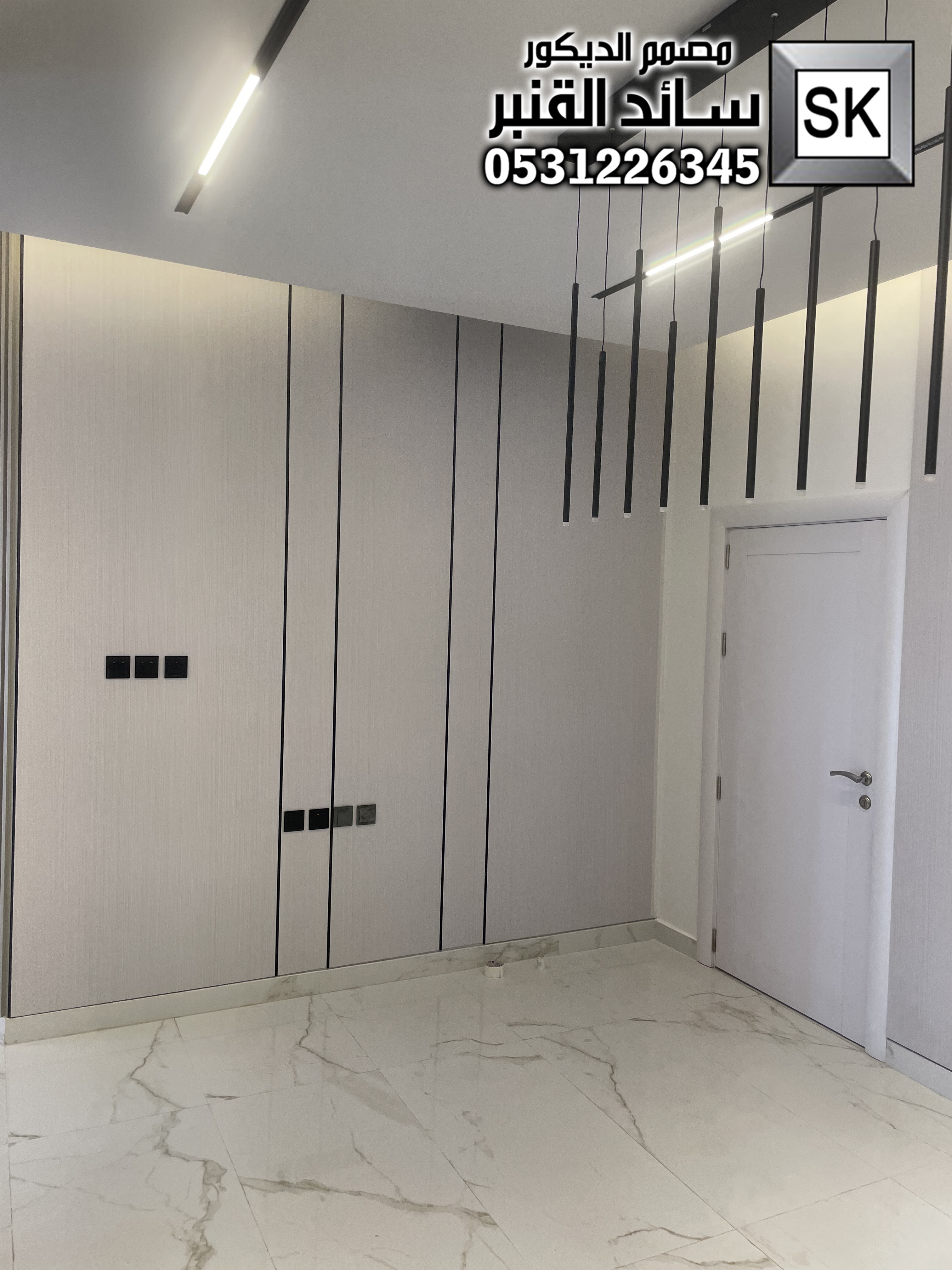 تشطيب بديل شيبورد و بديل رخام و مرايا و جدران تلفاز في الرياض