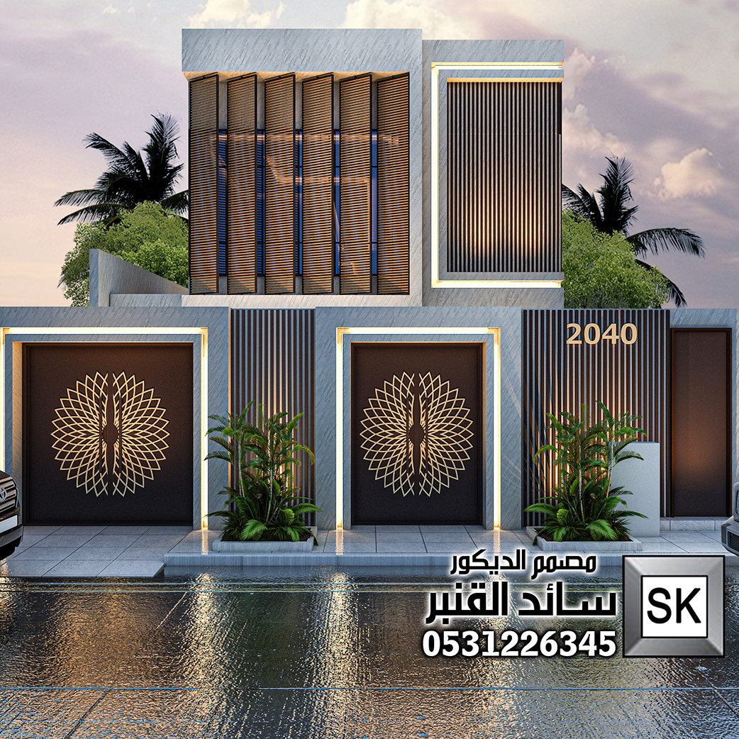 خصومات اليوم الوطني السعودي فقط 995 ريال صمم معنا واجهة و حديقة منزلك