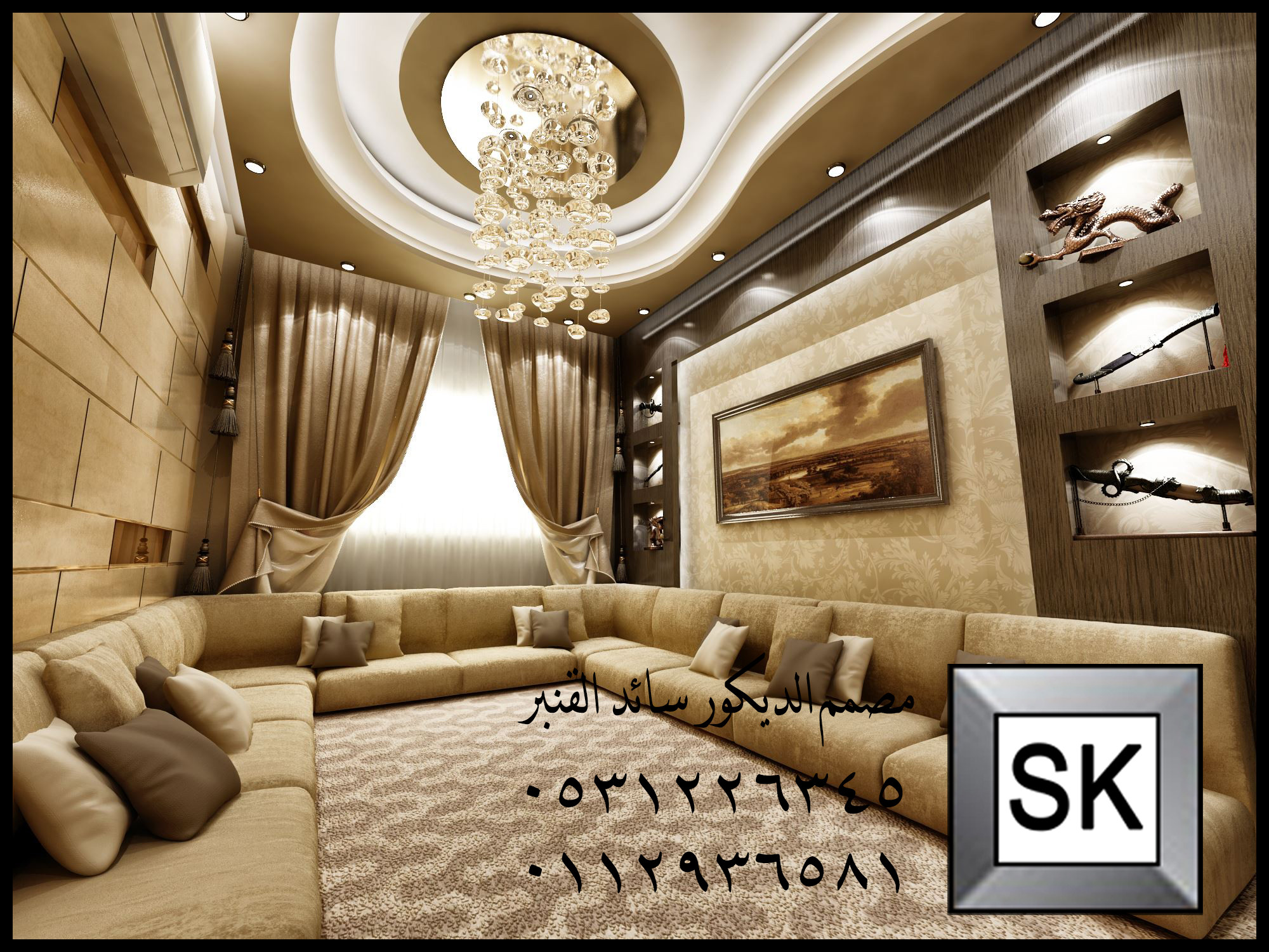 تصميم ملاحق خارجية تراثية في الرياض