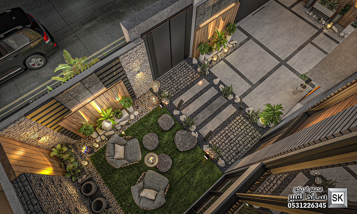 لاندسكيب و حدائق فخمة في السعودية