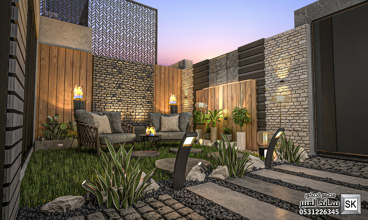 لاندسكيب و حدائق فخمة في السعودية