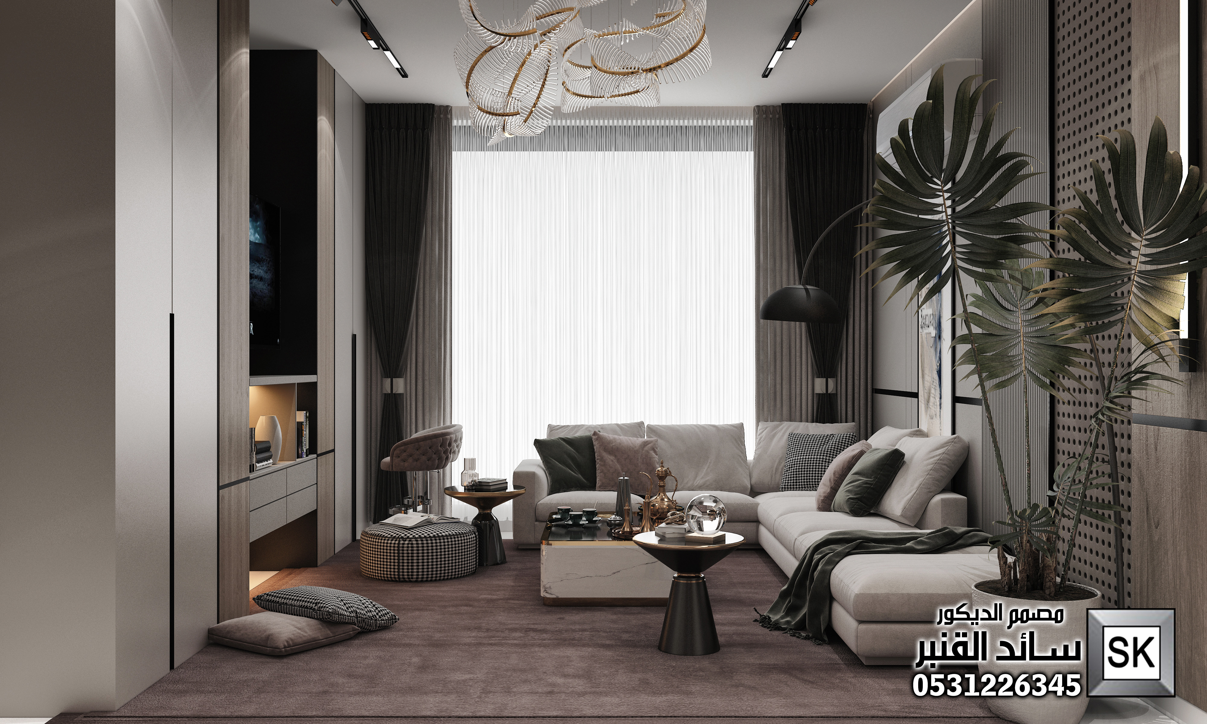 مصمم ديكور داخلي محترف في الرياض