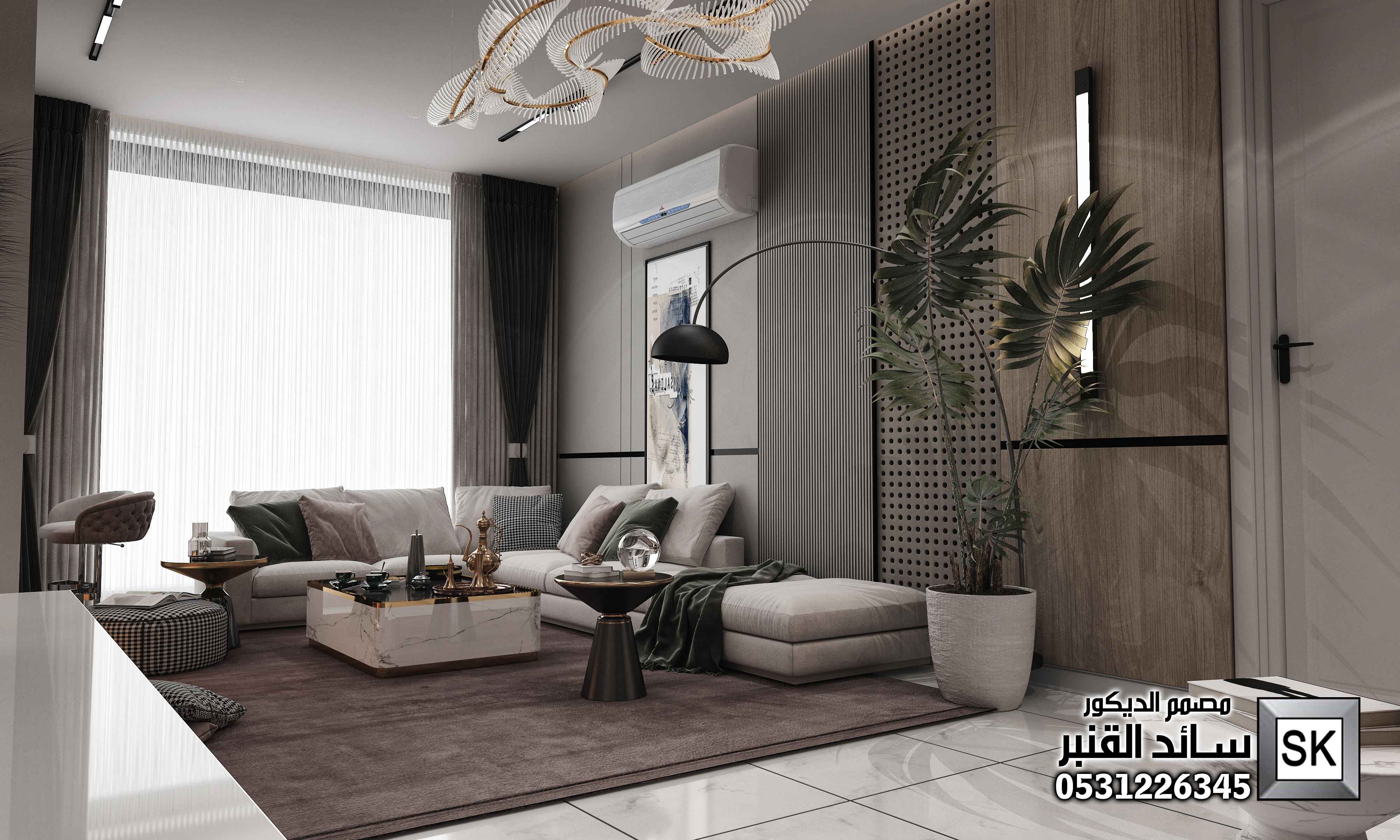مصمم ديكور داخلي محترف في الرياض